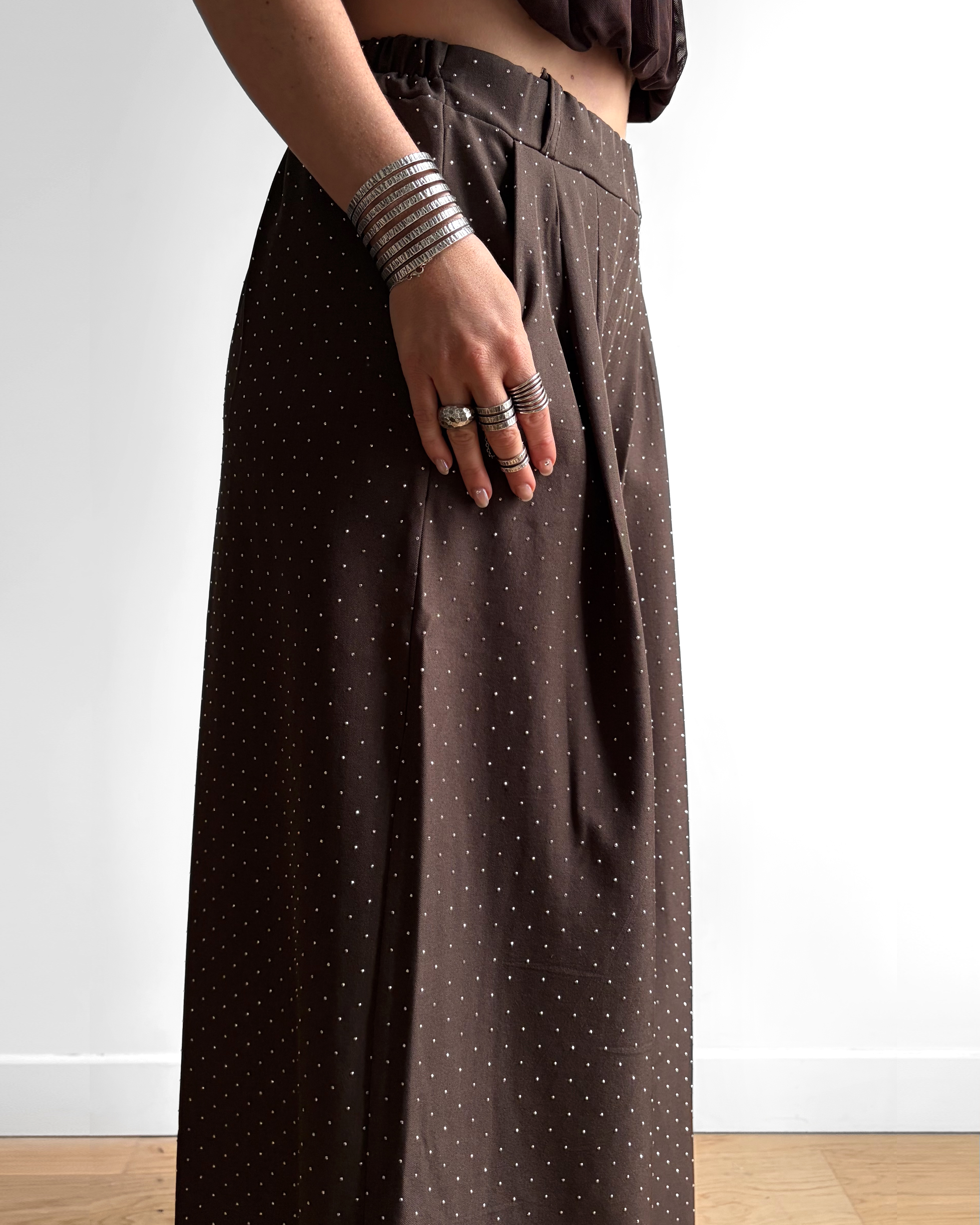 PANTALON CHIC STRASS