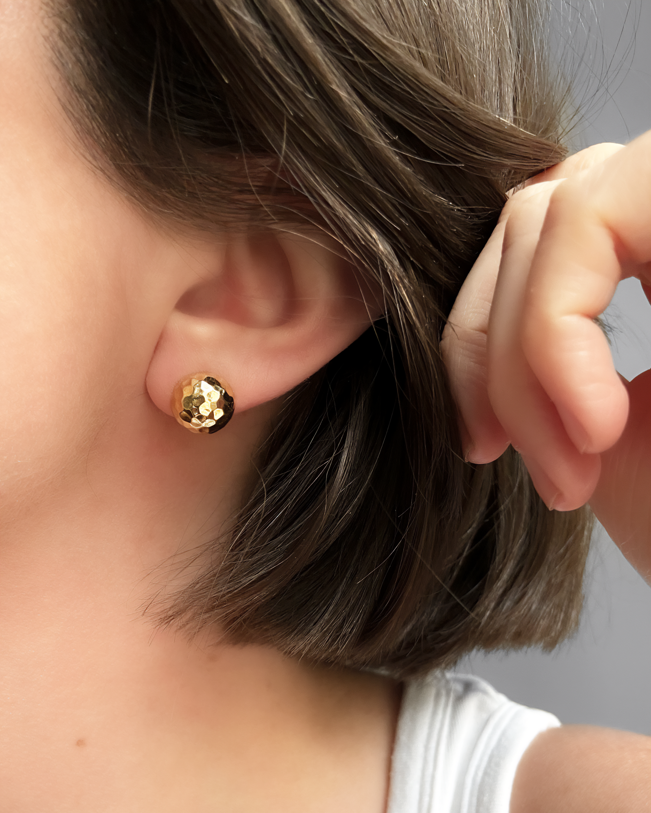 HAMMERED BOMBAY EARRINGS