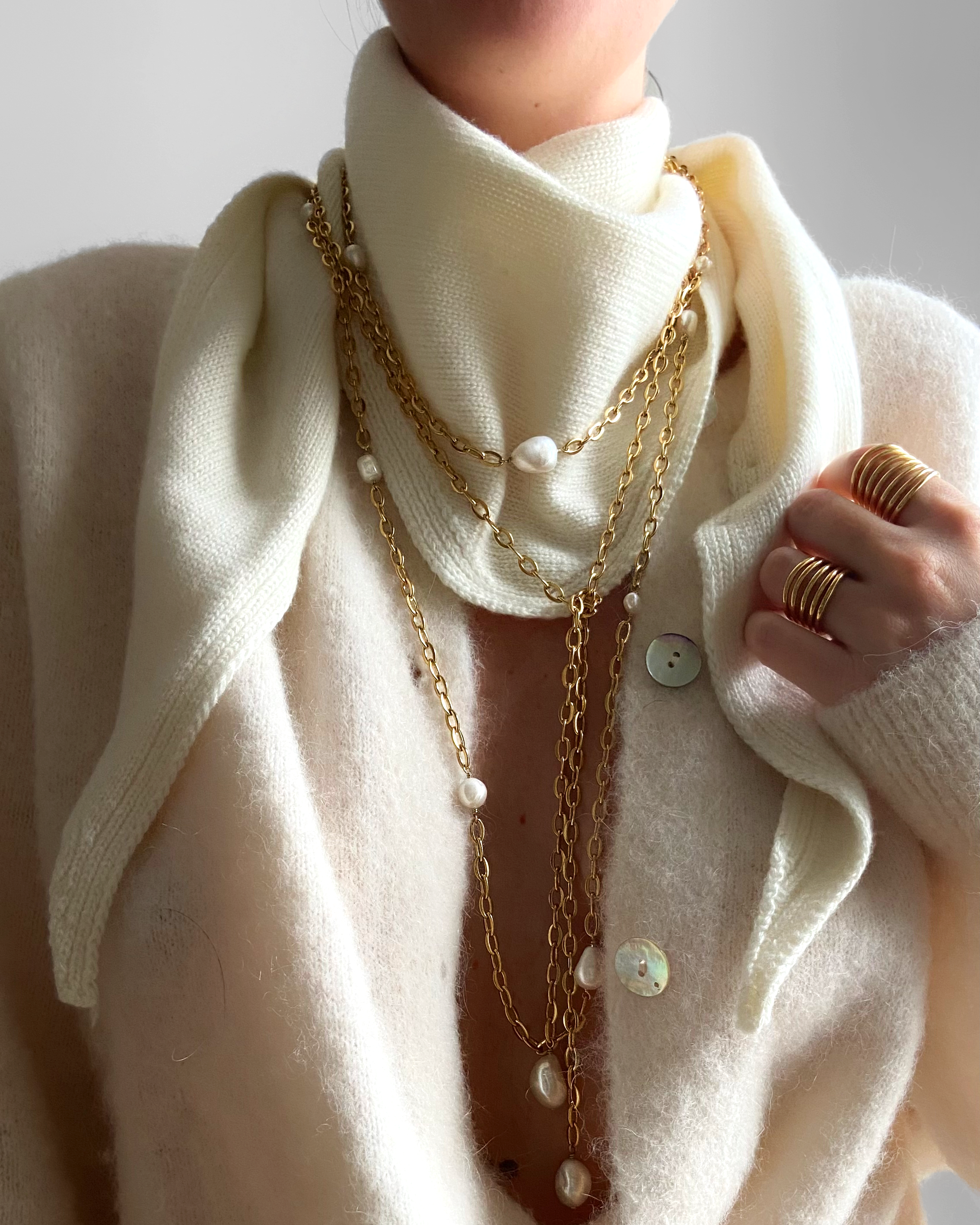 MULTI-PEARL NECKLACE