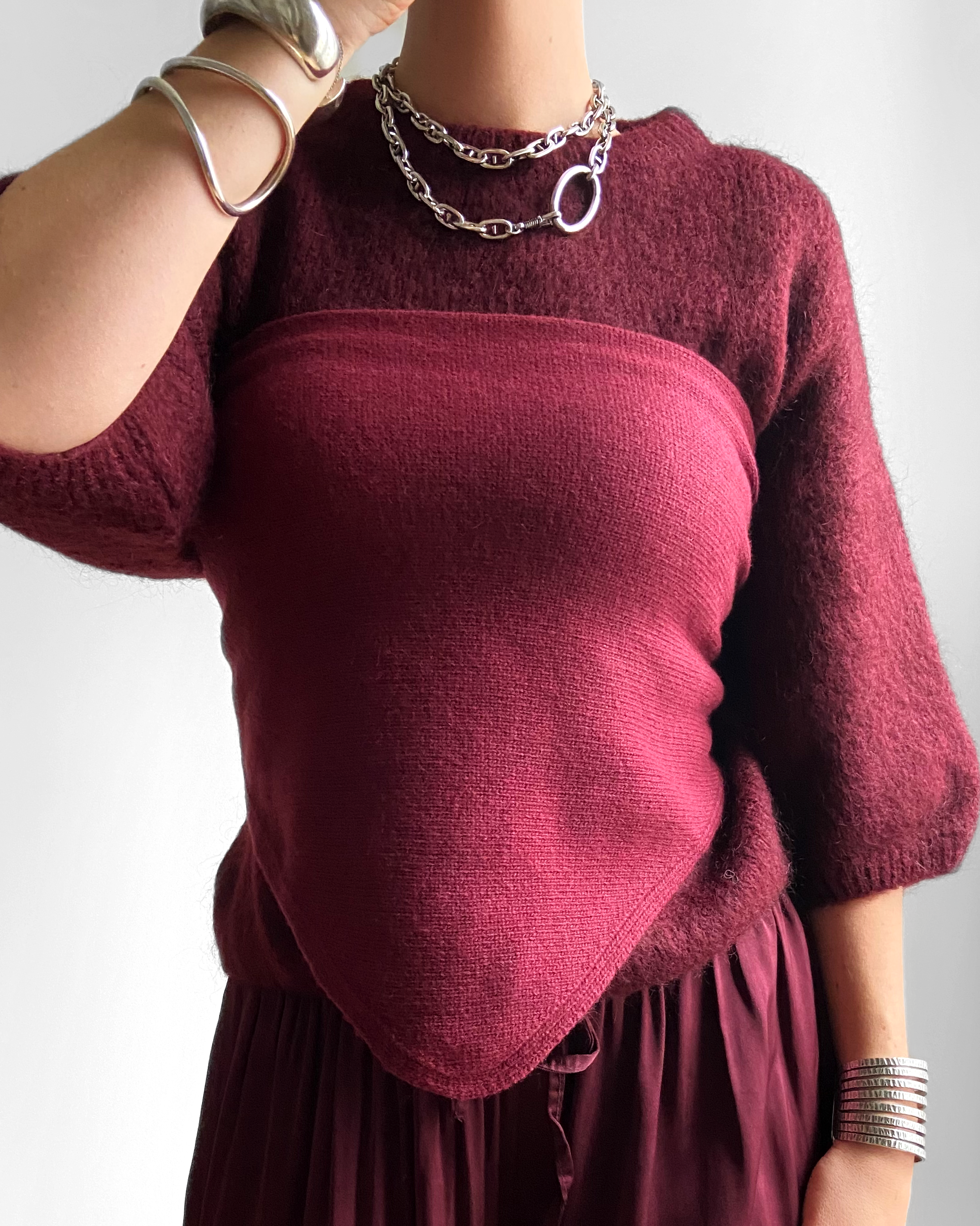 FOULARD TRIANGLE CASHEMERE