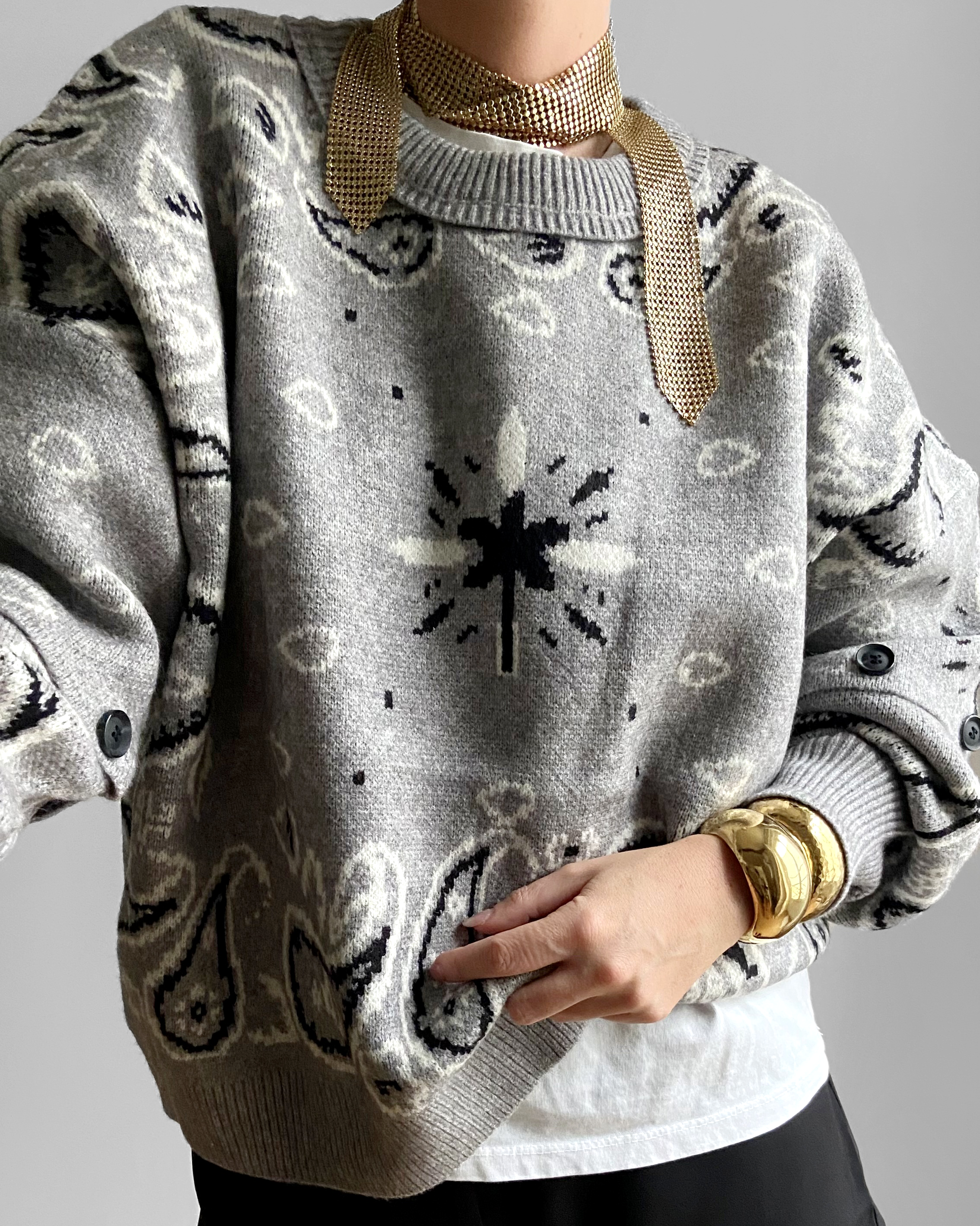 BANDANA SWEATER