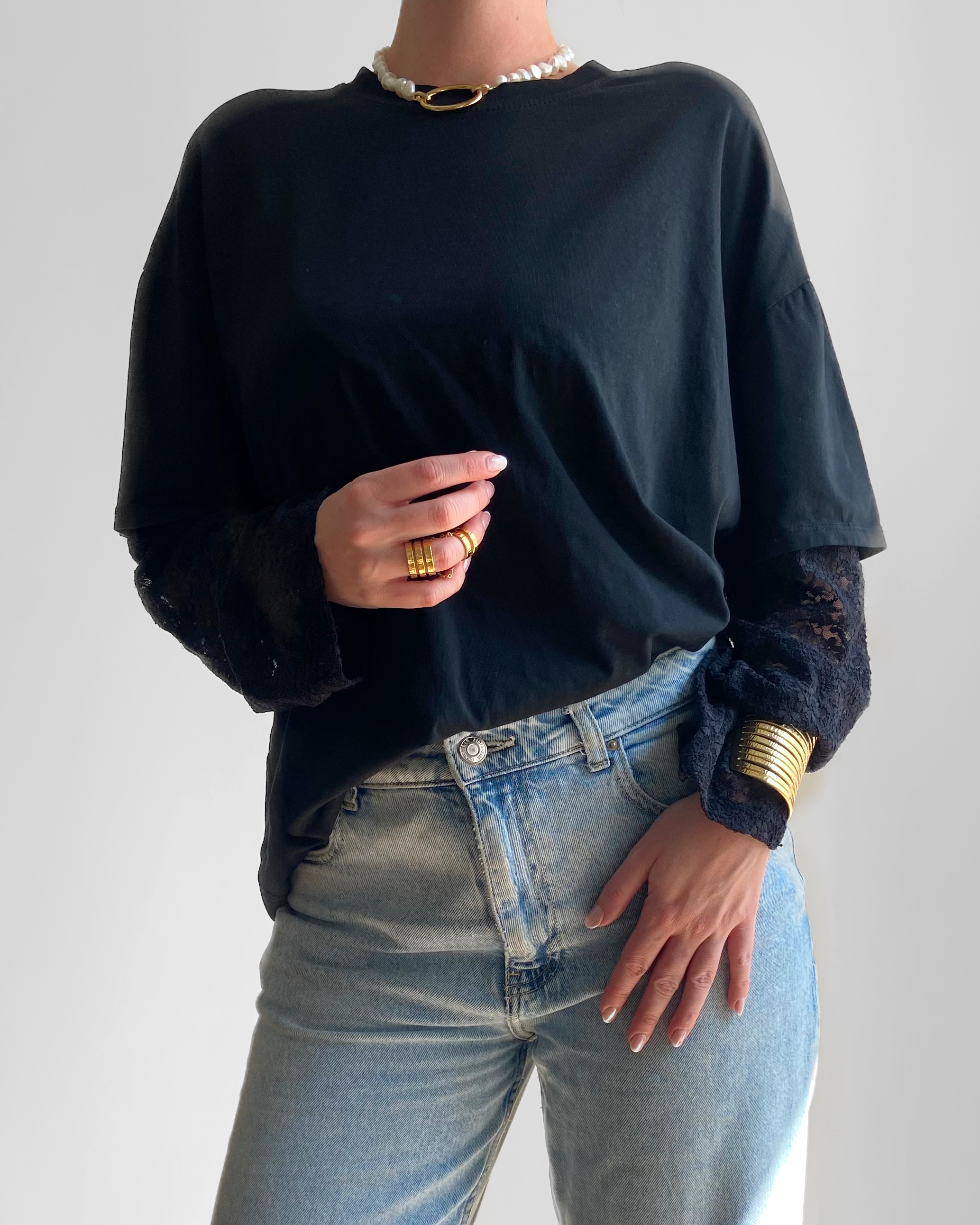 TEE SHIRT DENTELLE
