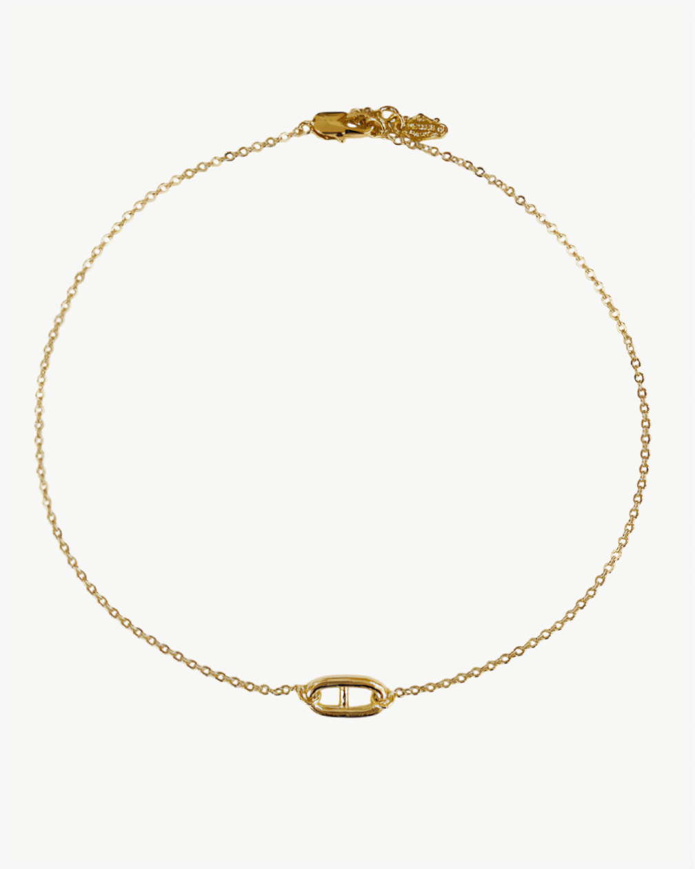 COLLIER CHAINE ENCHAINÉE