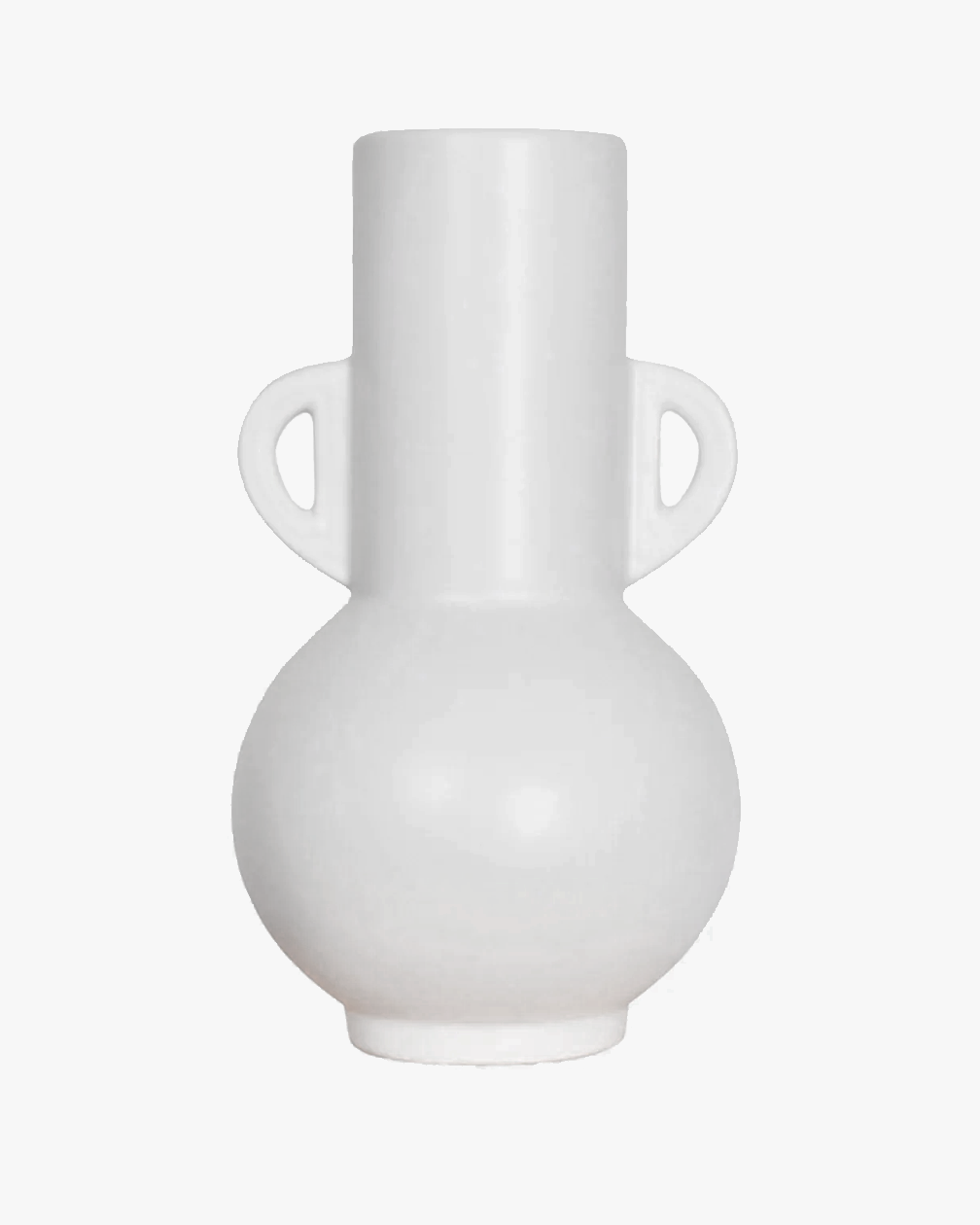 WHITE TITI VASE
