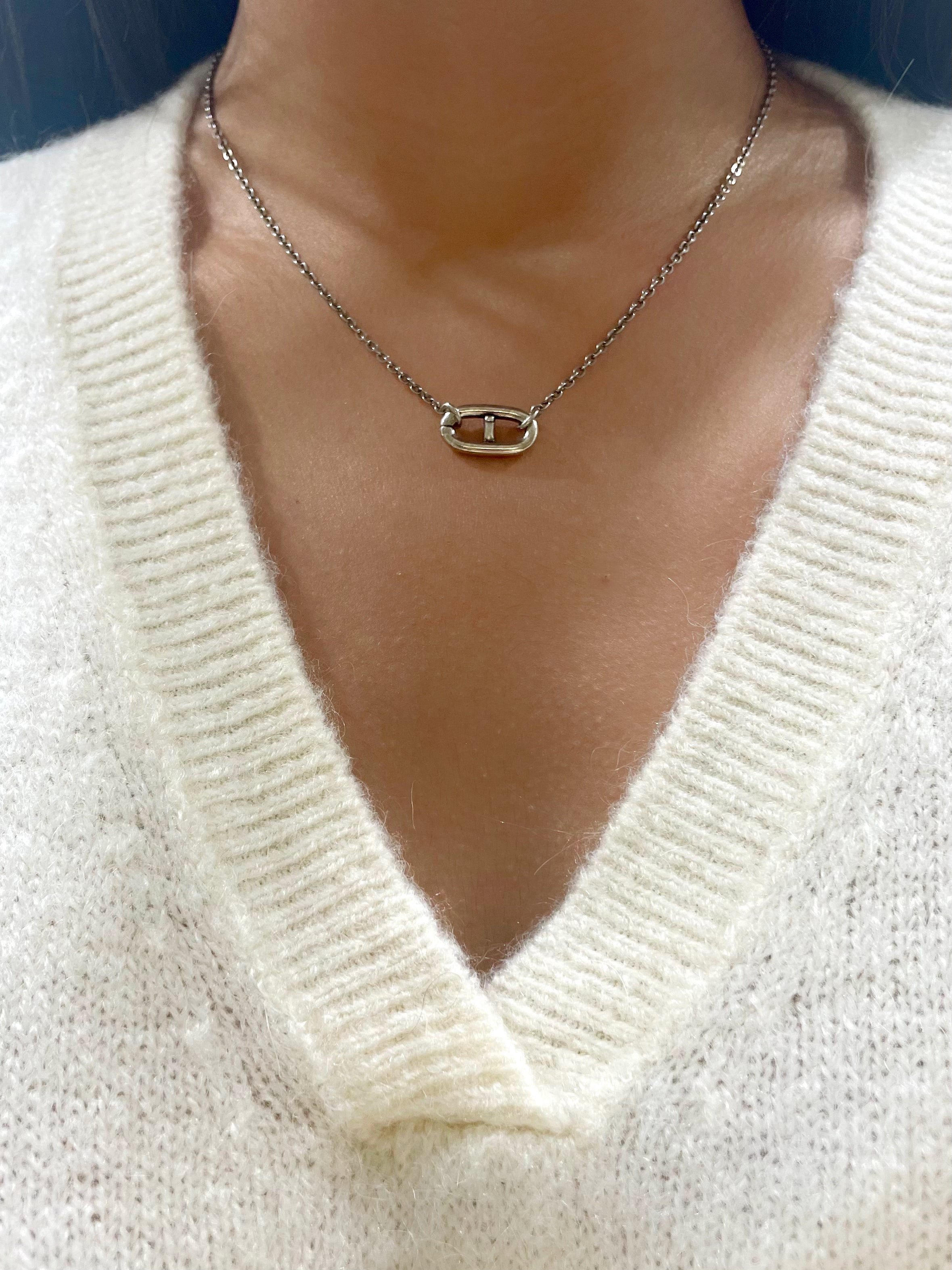 COLLIER CHAINE ENCHAINÉE