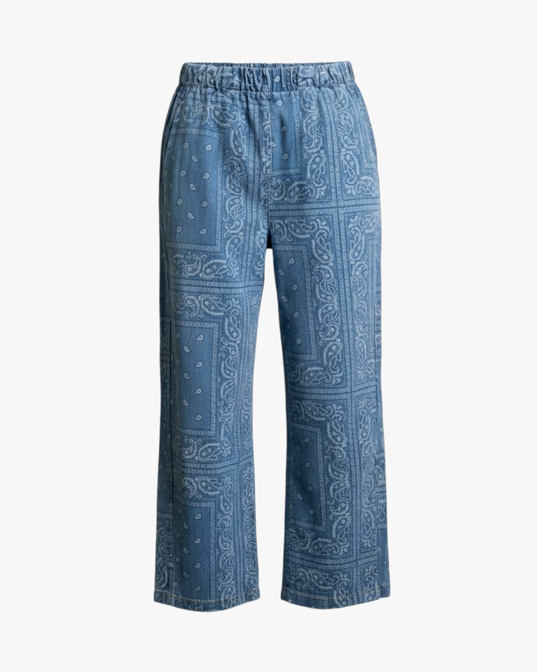 PANTALON JEAN BANDANA