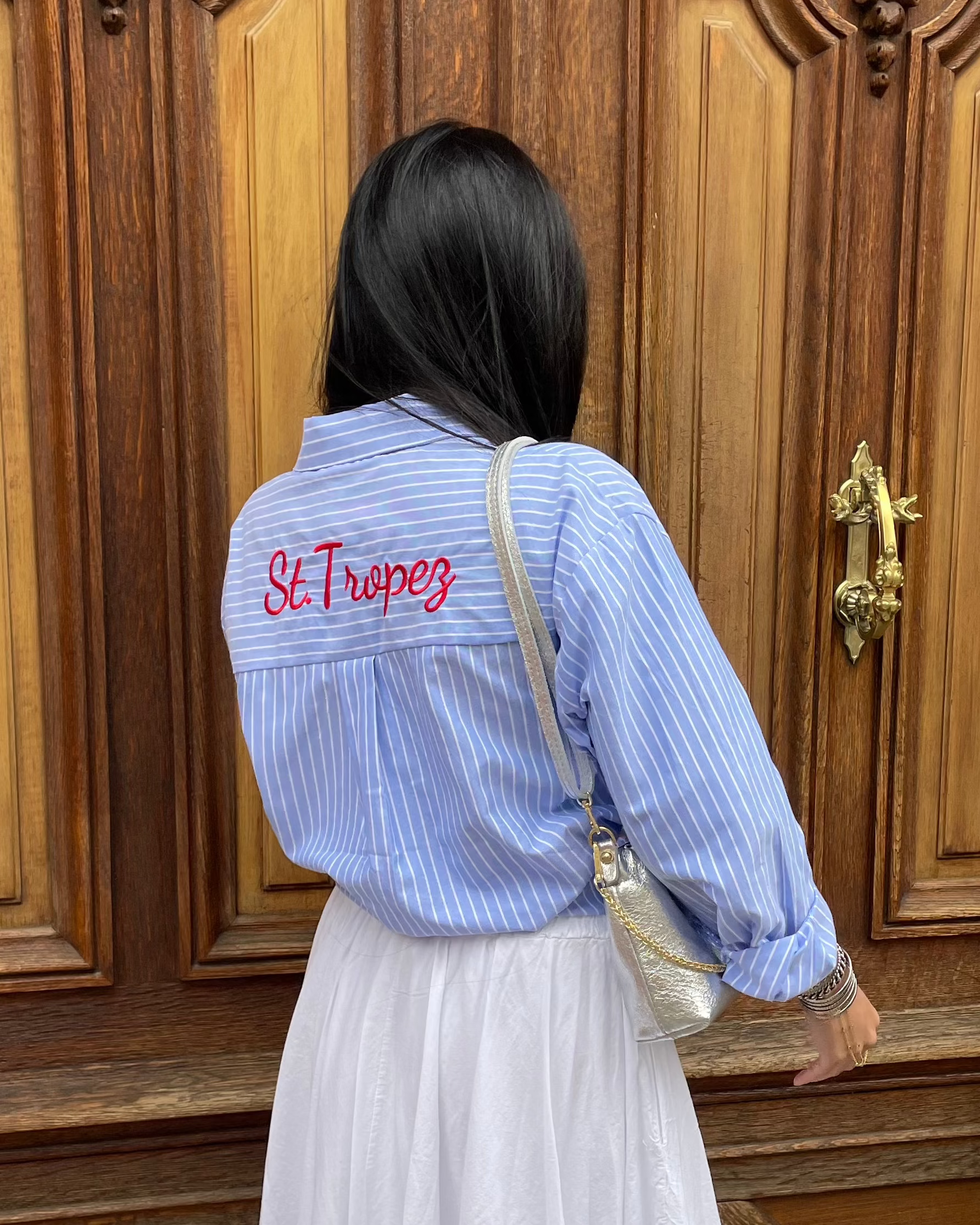 ST TROPEZ STRIPED SHIRT