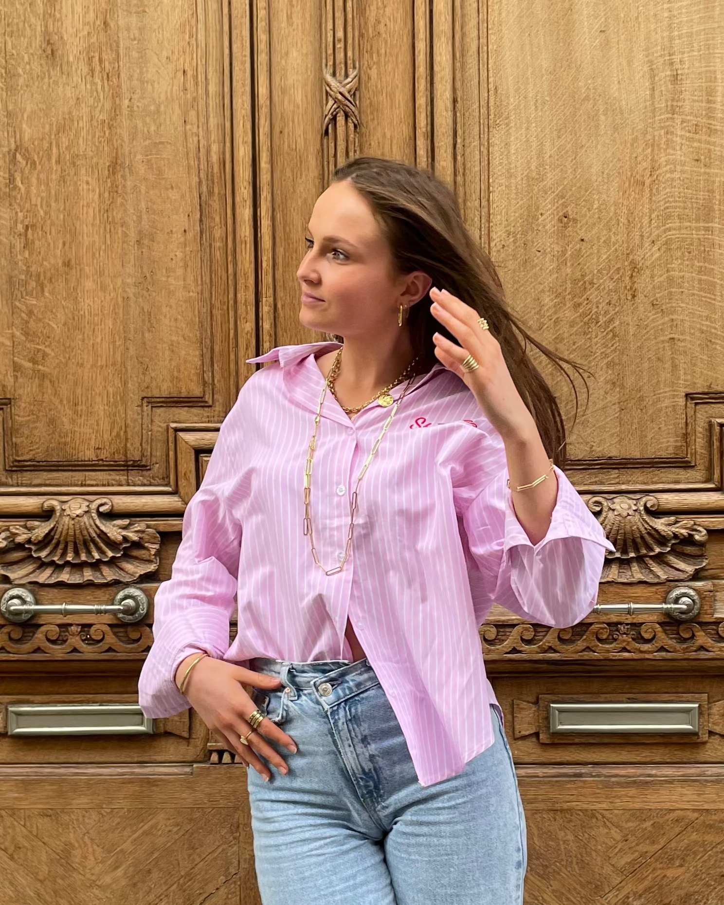 ST TROPEZ STRIPED SHIRT