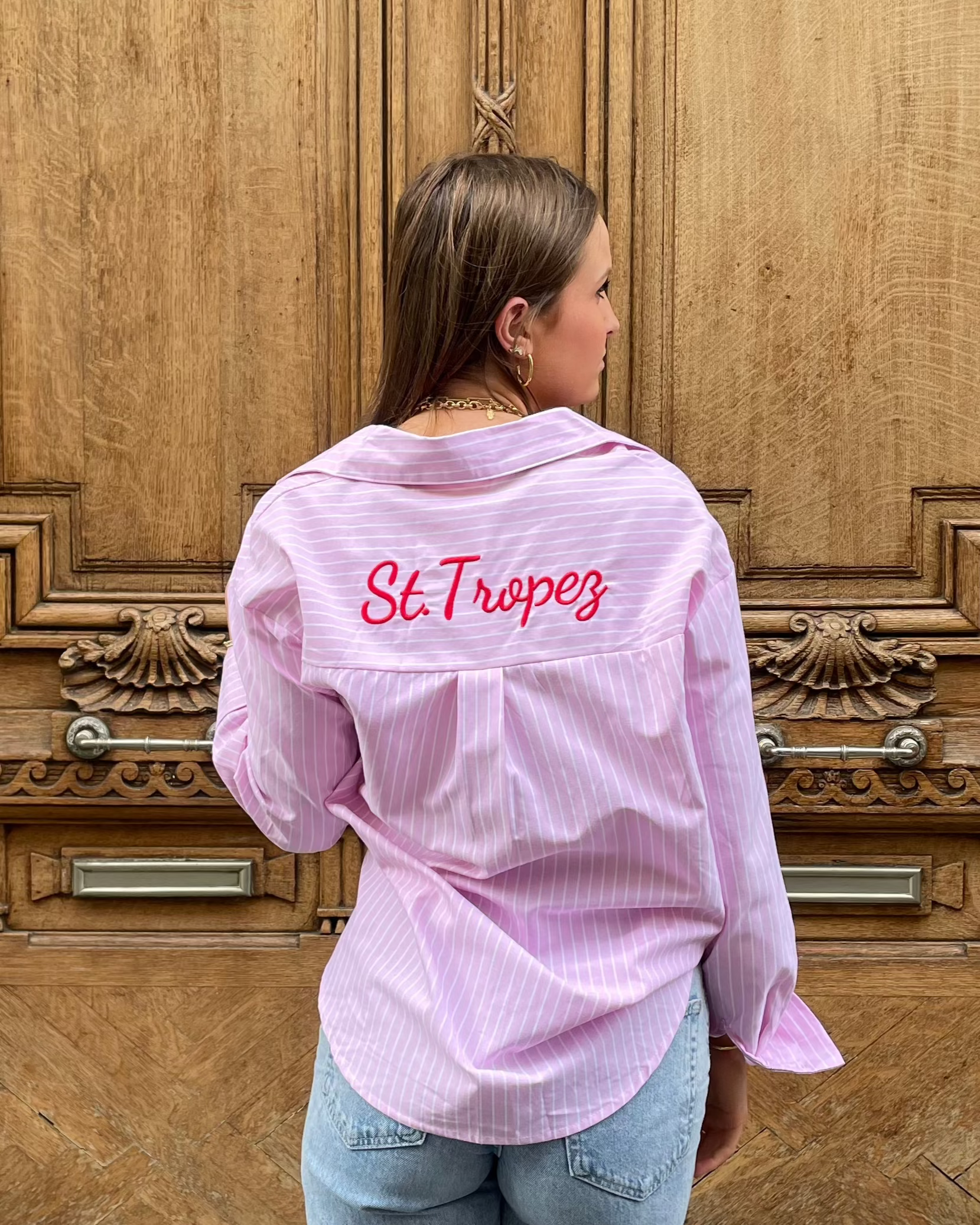 ST TROPEZ STRIPED SHIRT