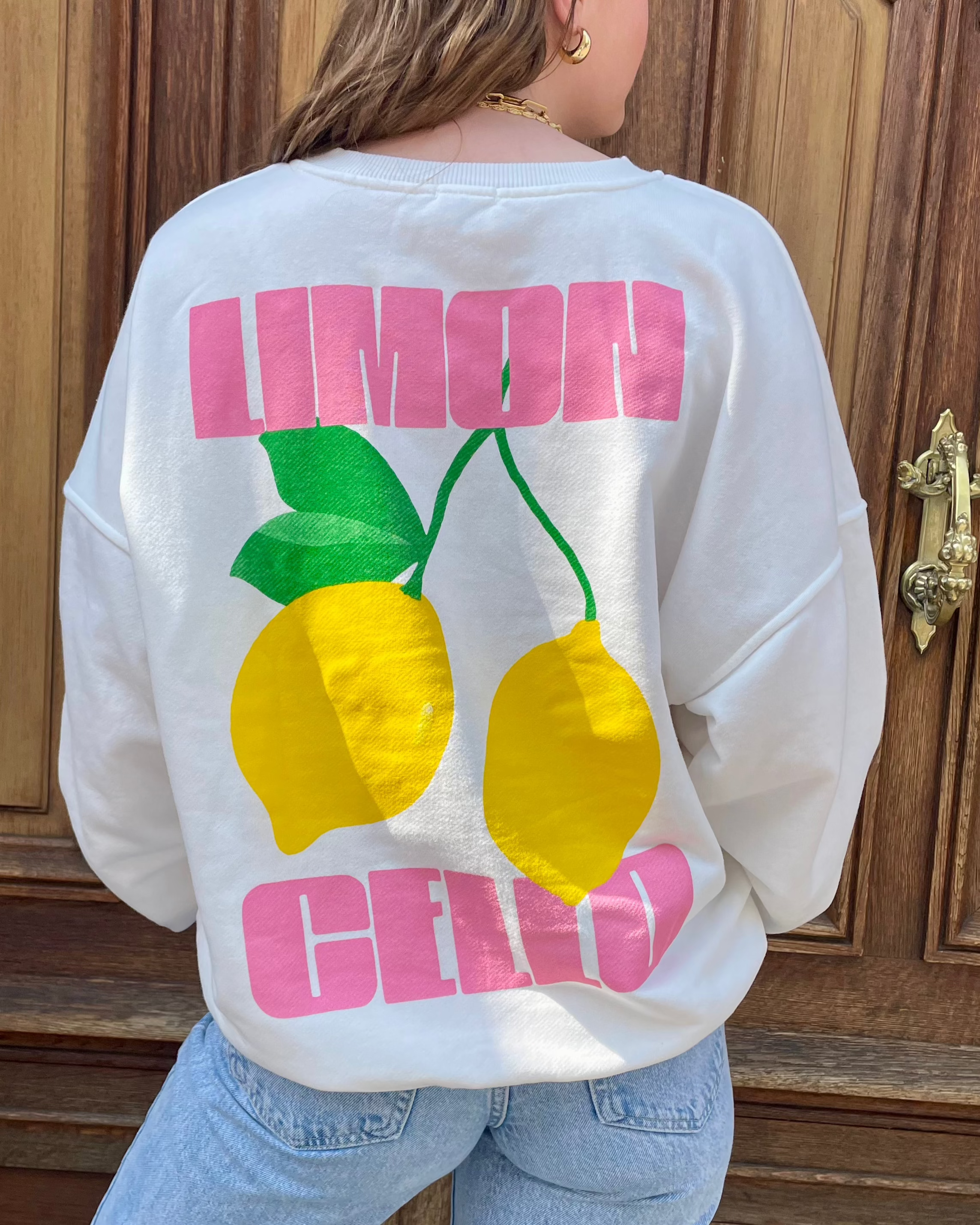 SWEAT SHIRT CITRON