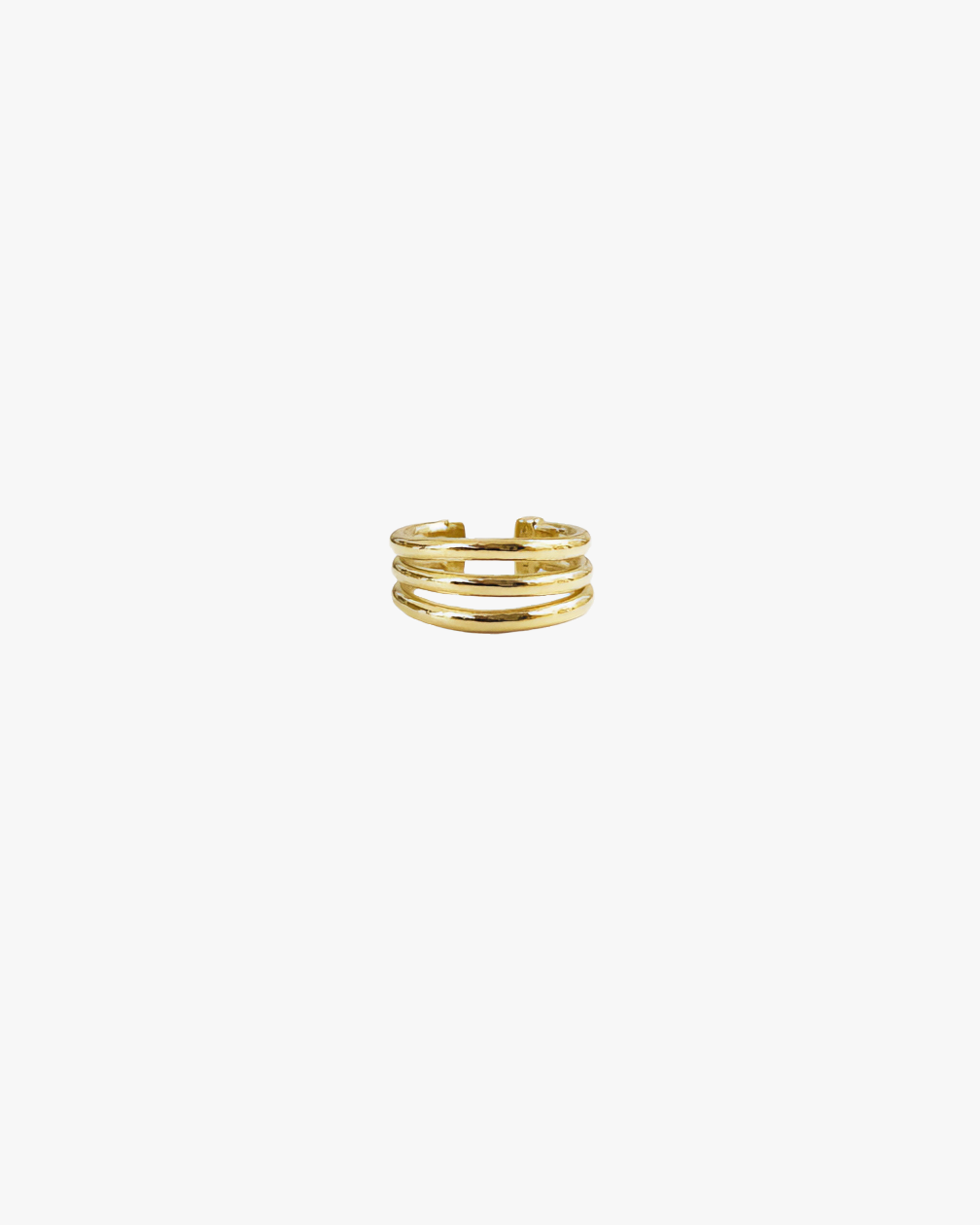 3 HOOPS MIDI RING