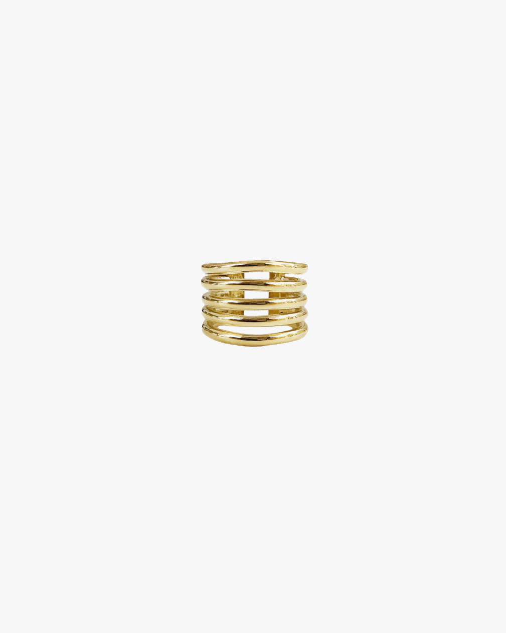 5 HOOPS MIDI RING