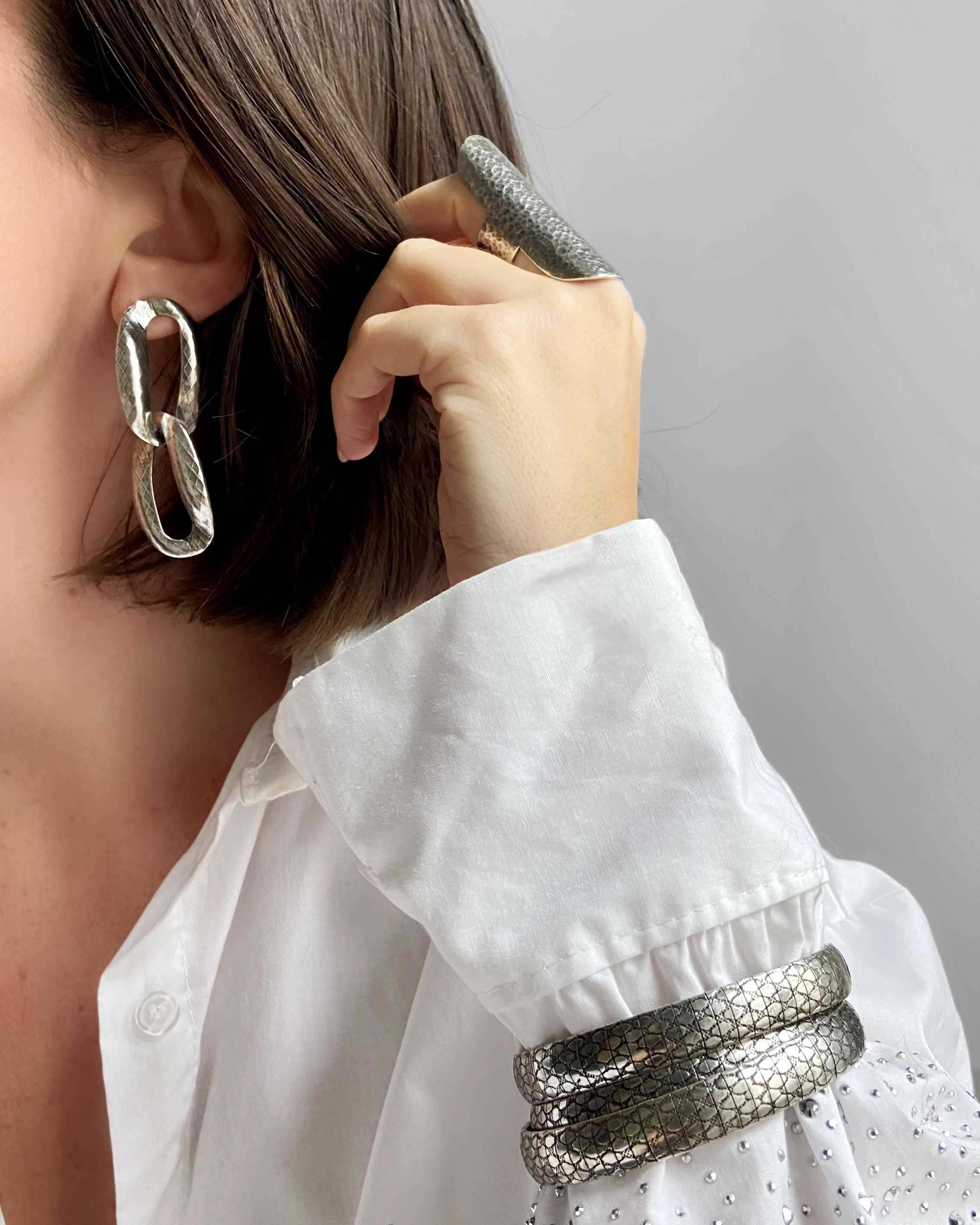 BOUCLES 2 OVALES PYTHON