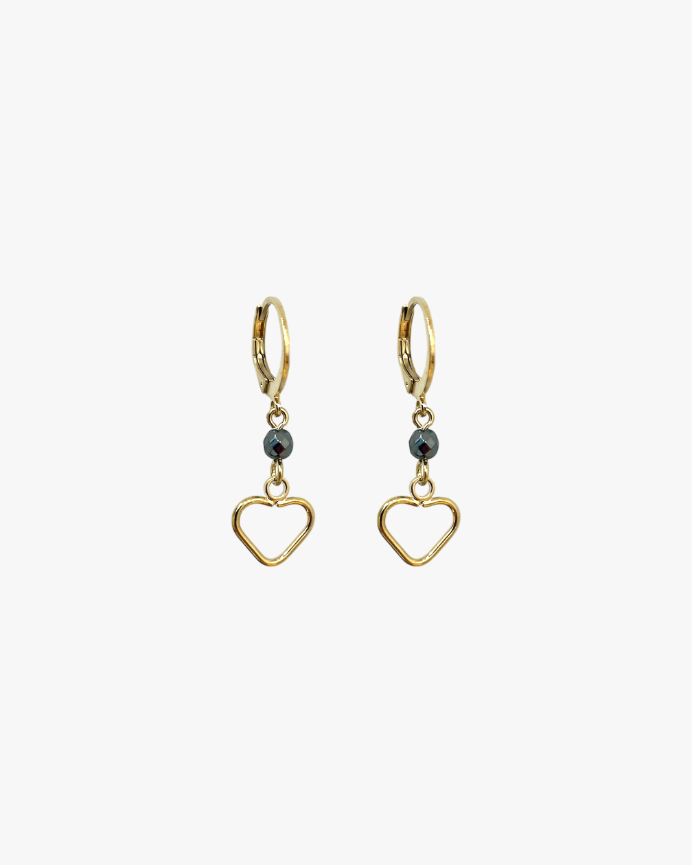 BOUCLES COEUR PERLE