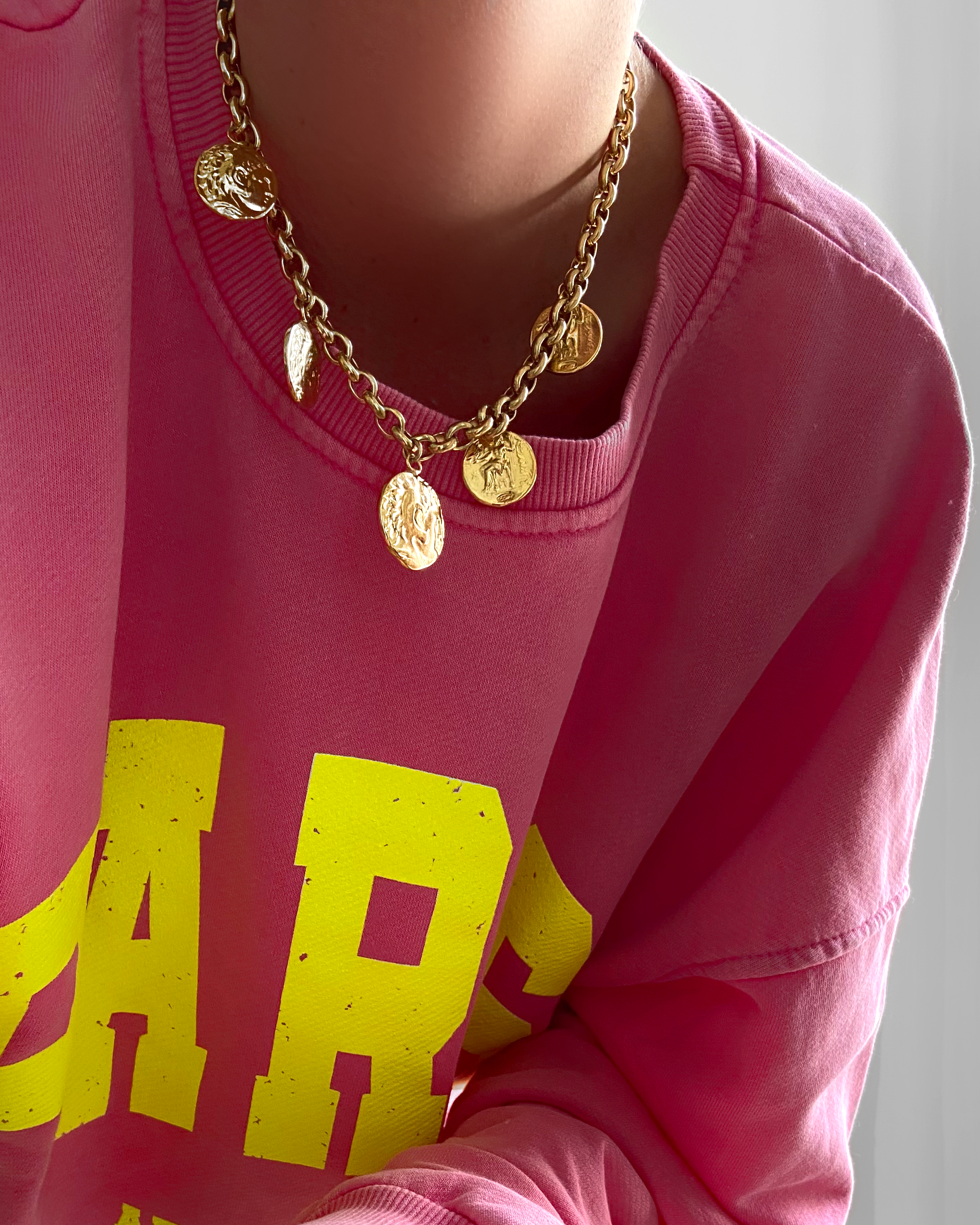 SWEAT SHIRT PARIS ROSE