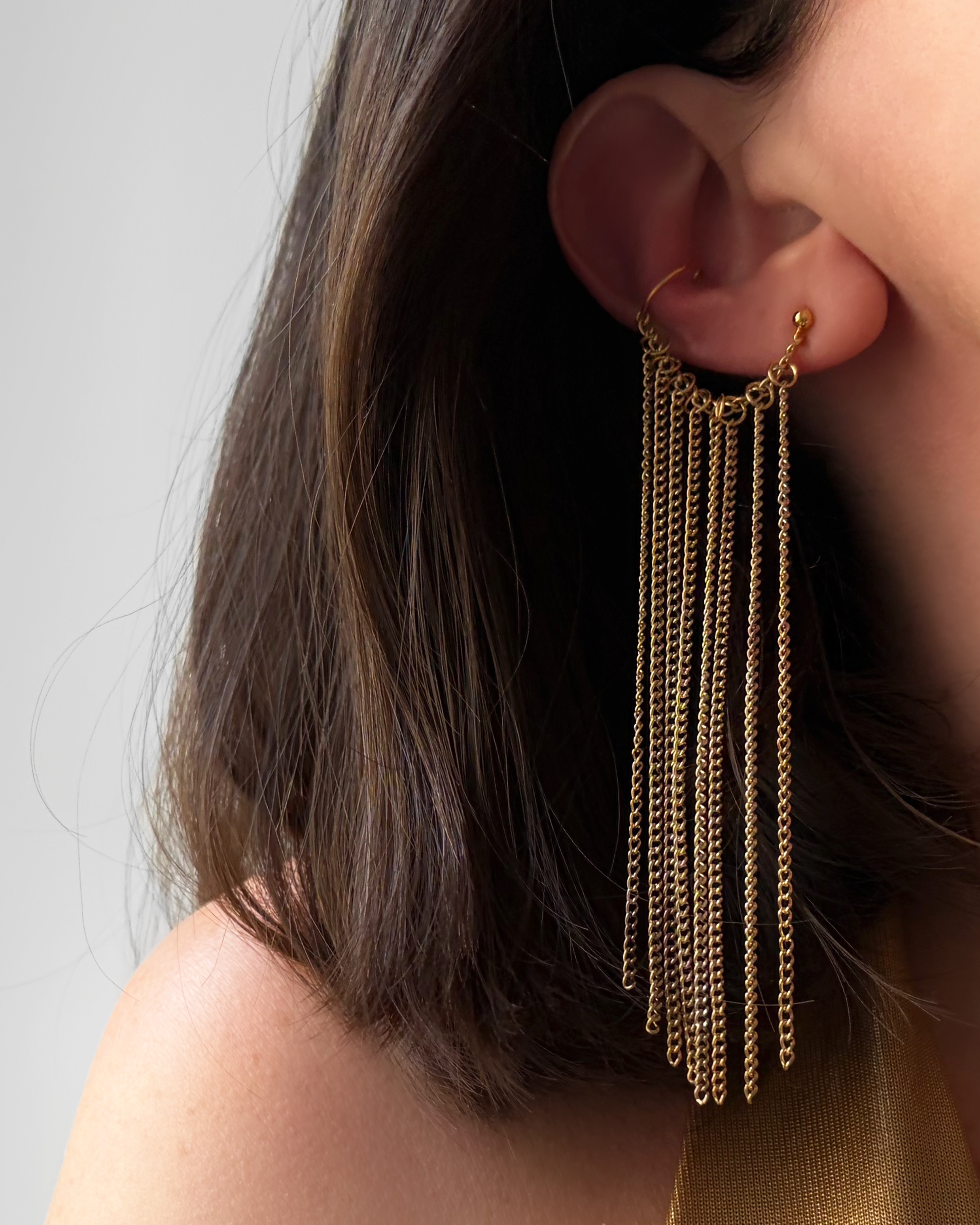 EAR CUFF LONG FRANGE