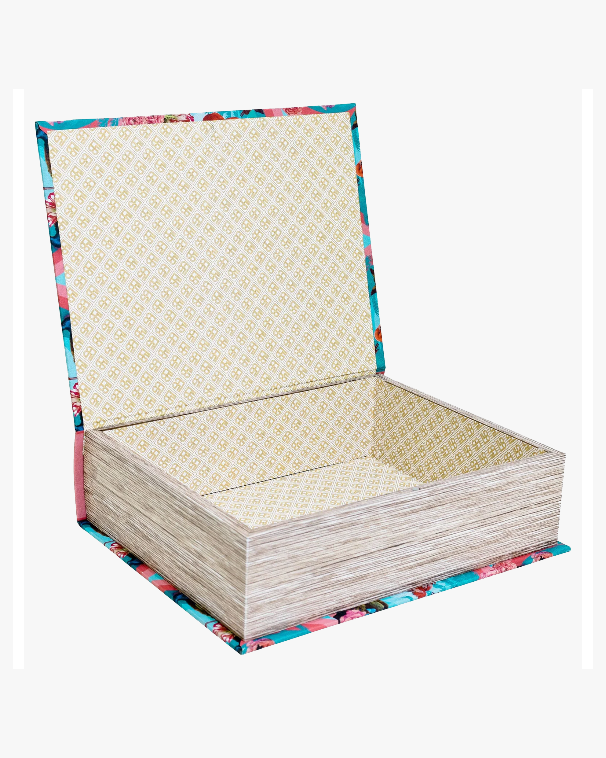 SET OF 3 FLAMINGO BOOK BOXES