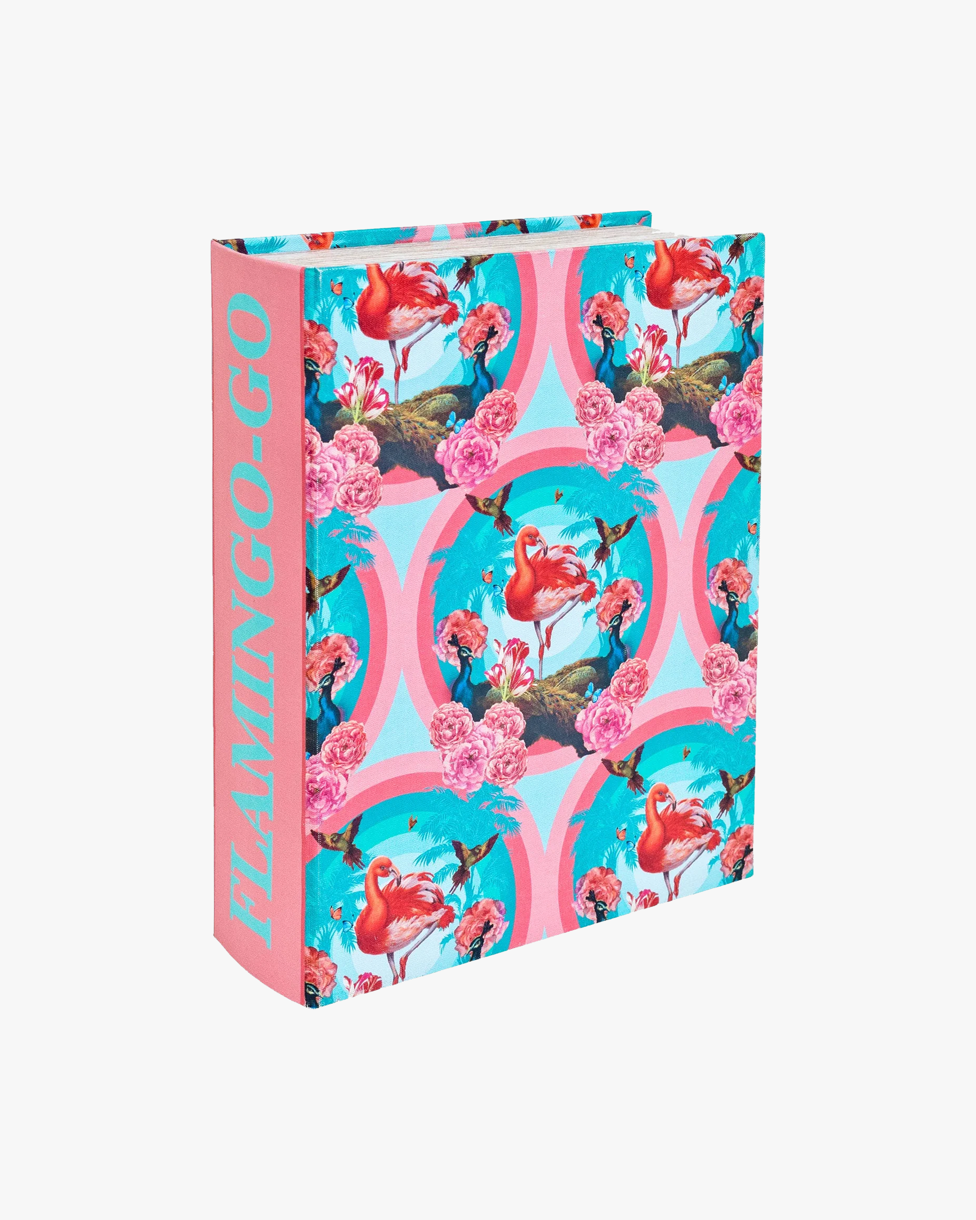 SET OF 3 FLAMINGO BOOK BOXES