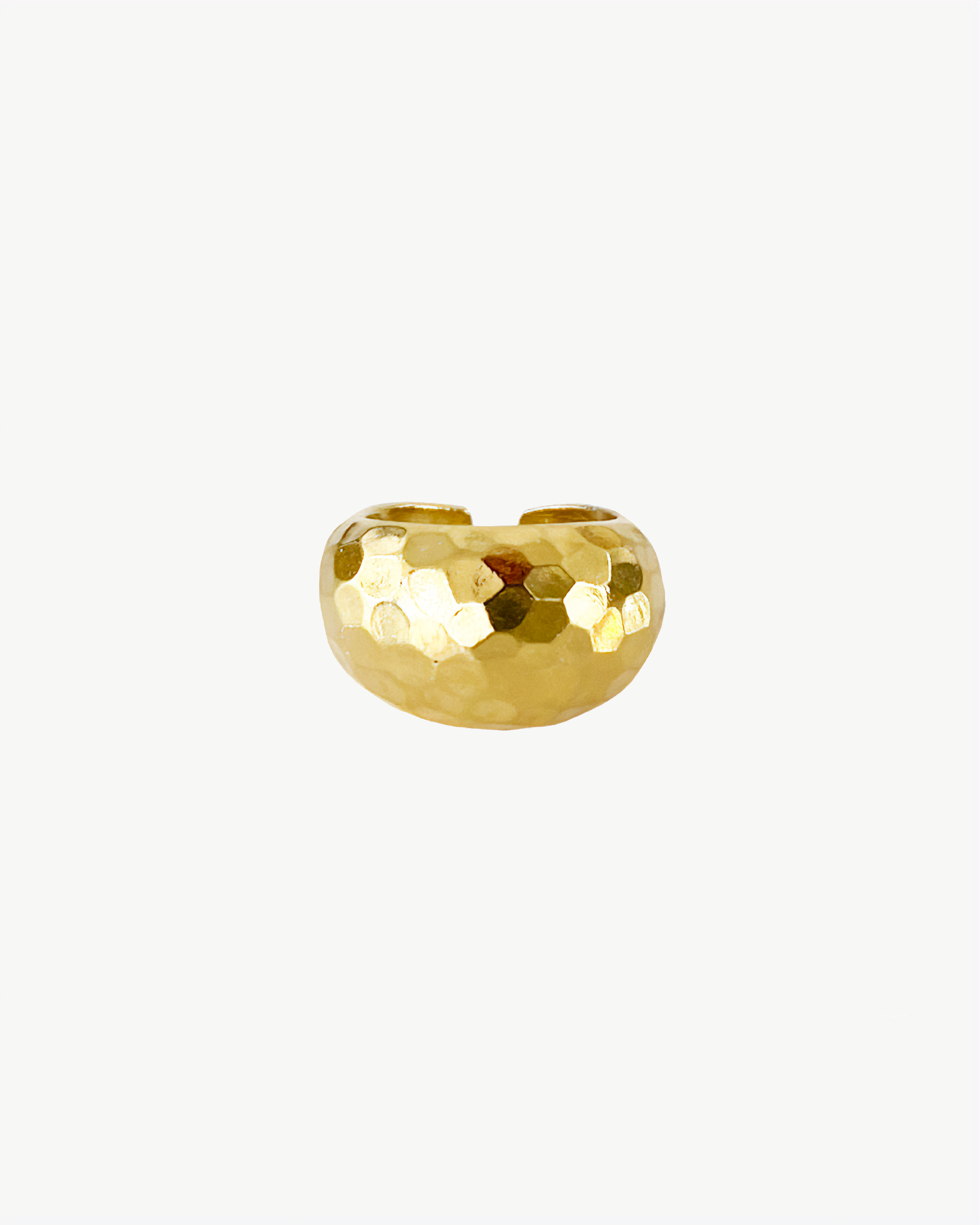 HAMMERED BOMBAY RING