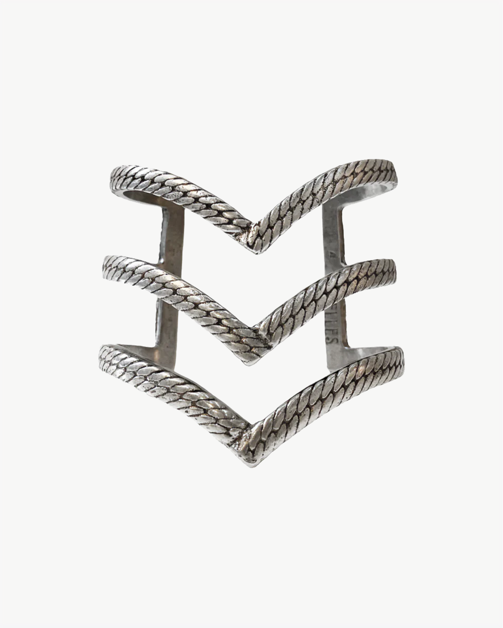 3 ROWS POINTED CUFF