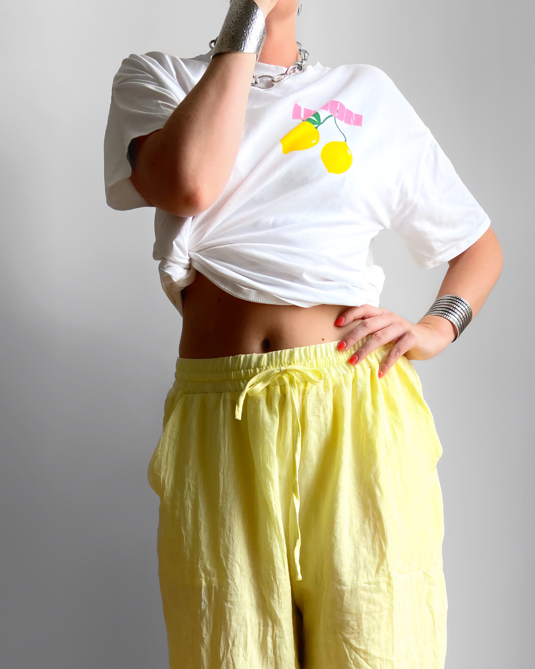 TEE SHIRT CITRON