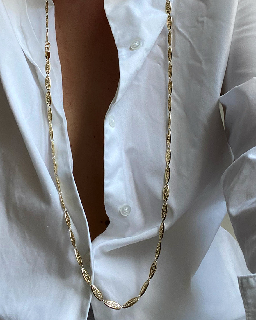 SAUTOIR DENTELLE