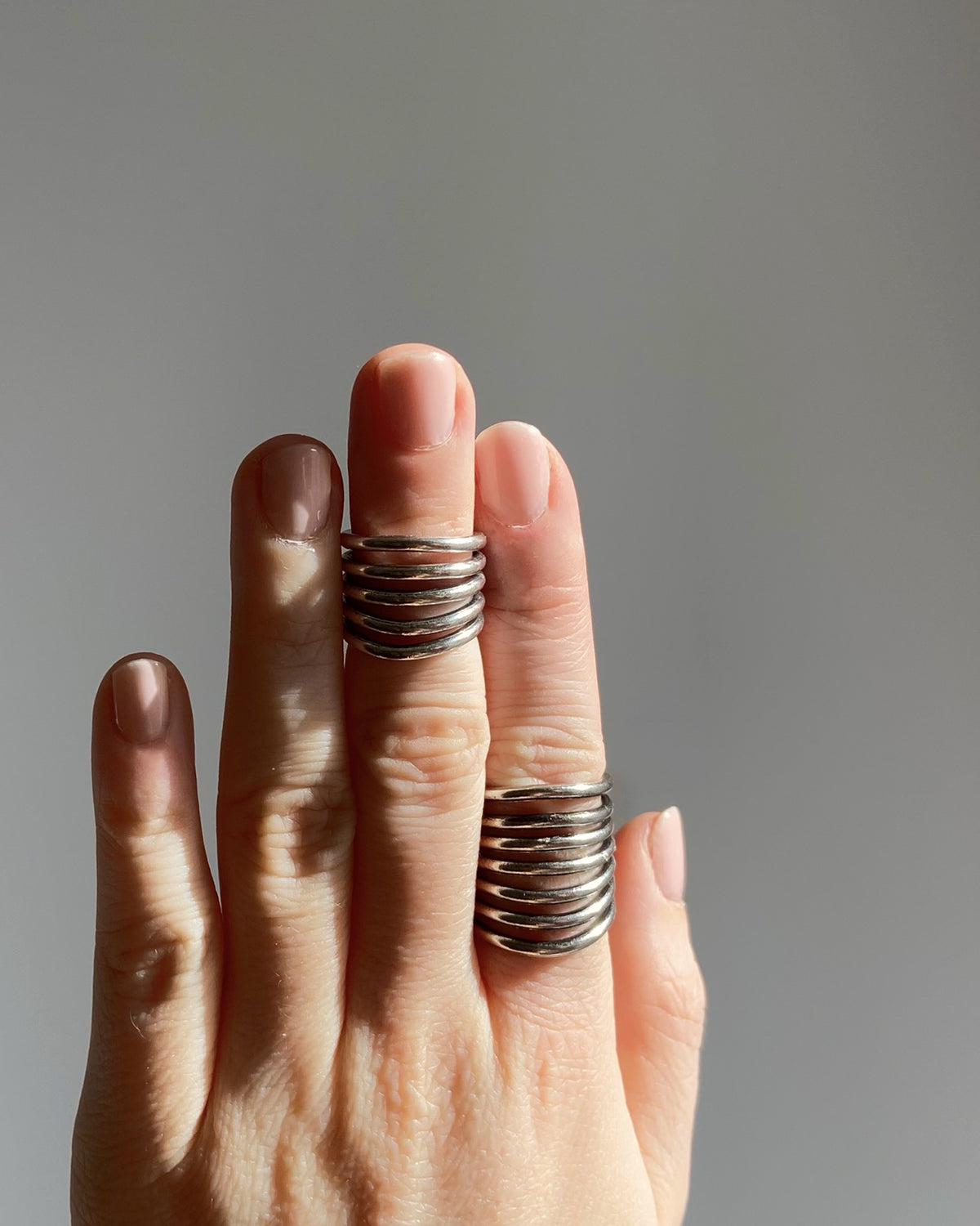 BAGUE 7 HOOPS