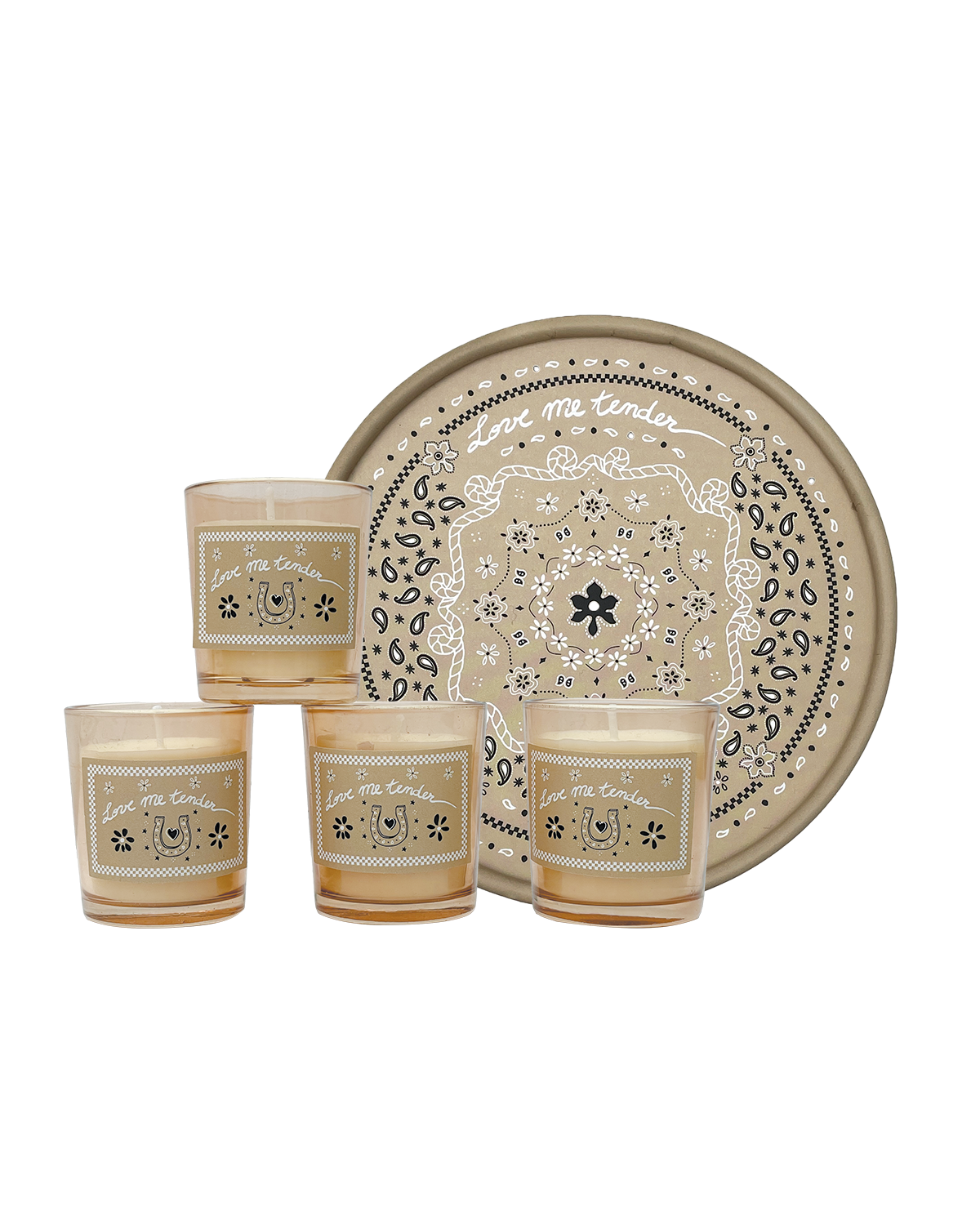 BANDANA CANDLE GIFT SET