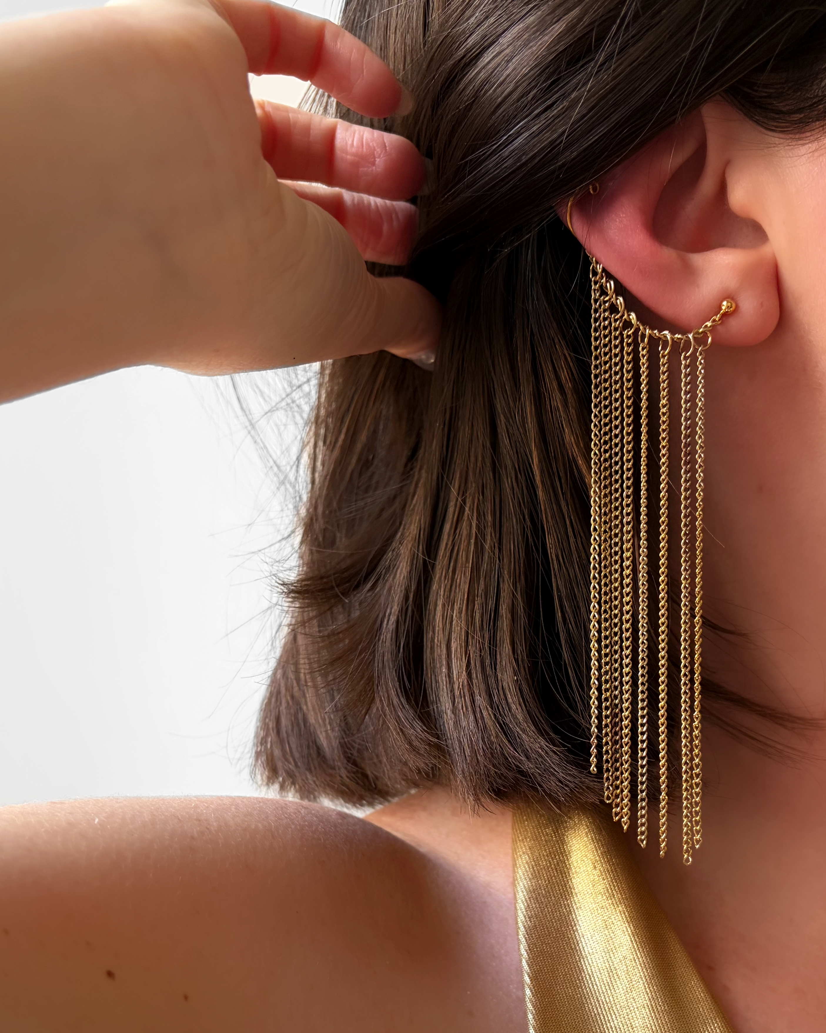 EAR CUFF LONG FRANGE