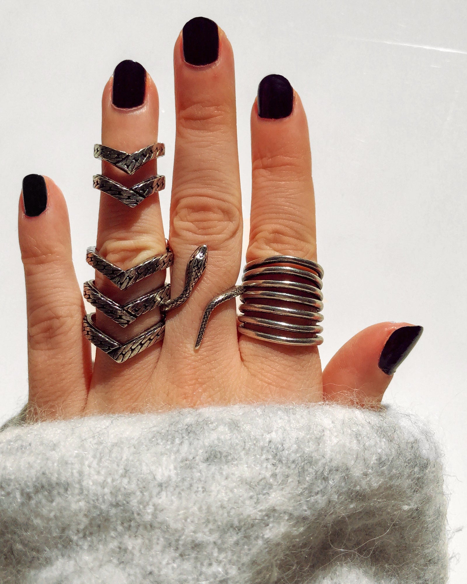 BAGUE ARTICULÉE POINTE