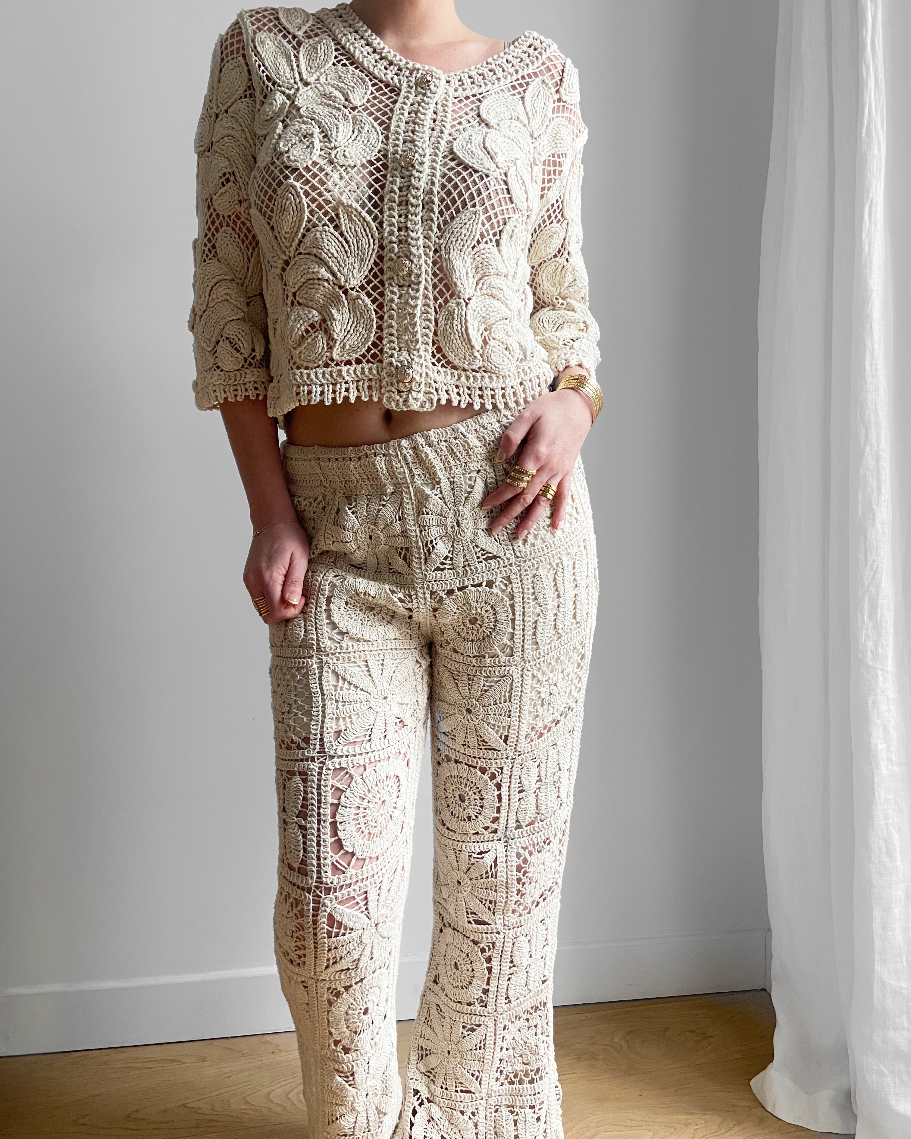 PANTALON CROCHET