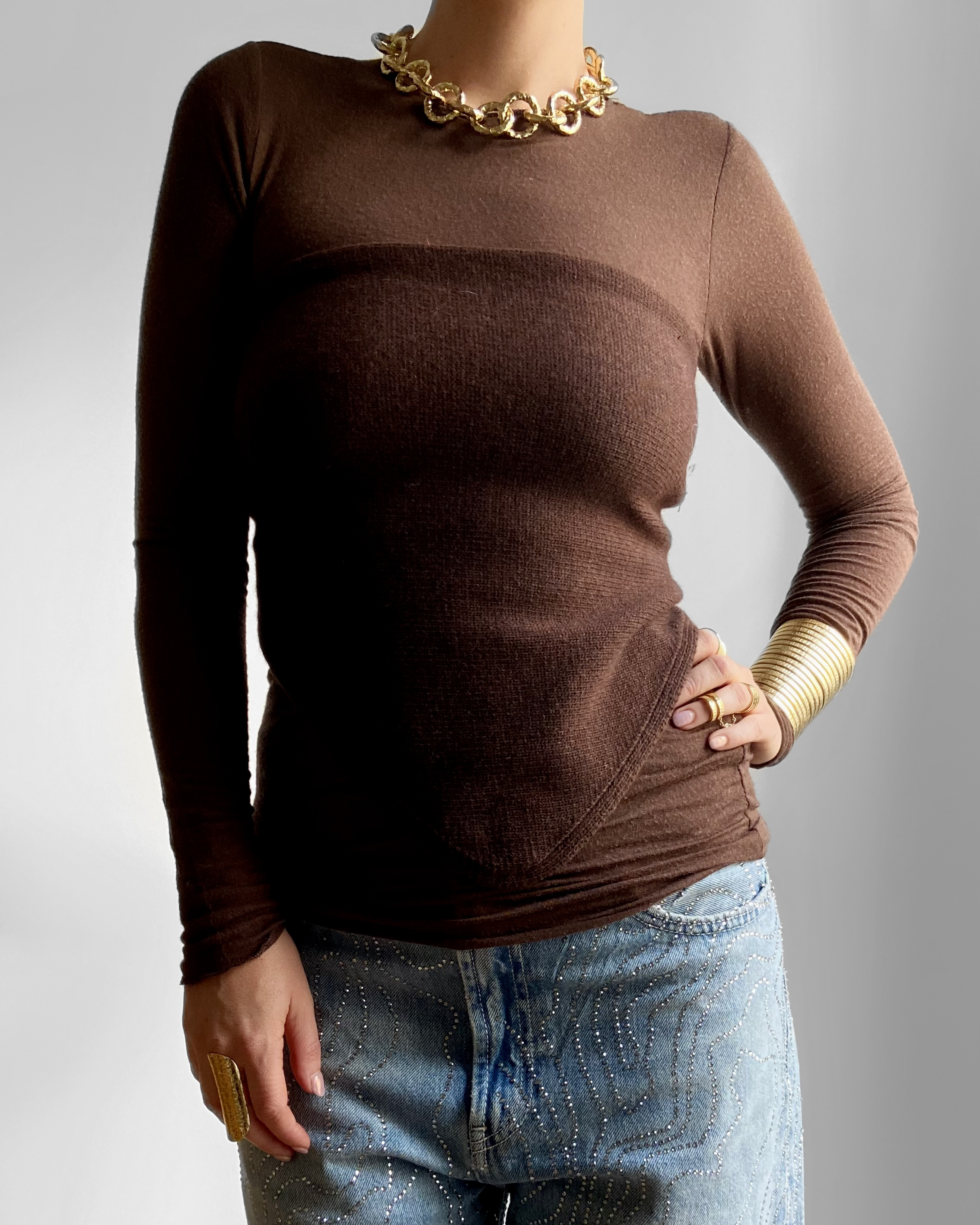 FOULARD TRIANGLE CASHEMERE