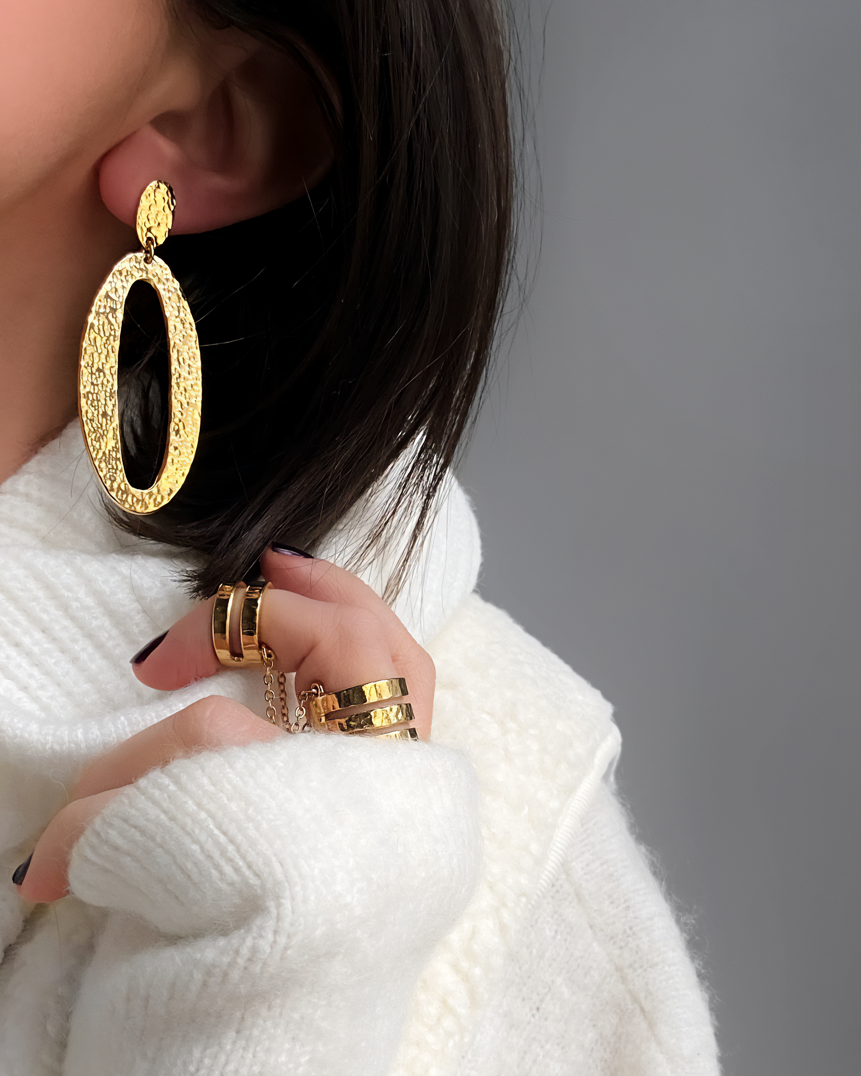 BOUCLES MARTELEE