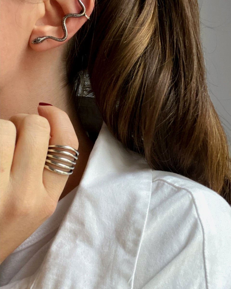 BAGUE 5 HOOPS