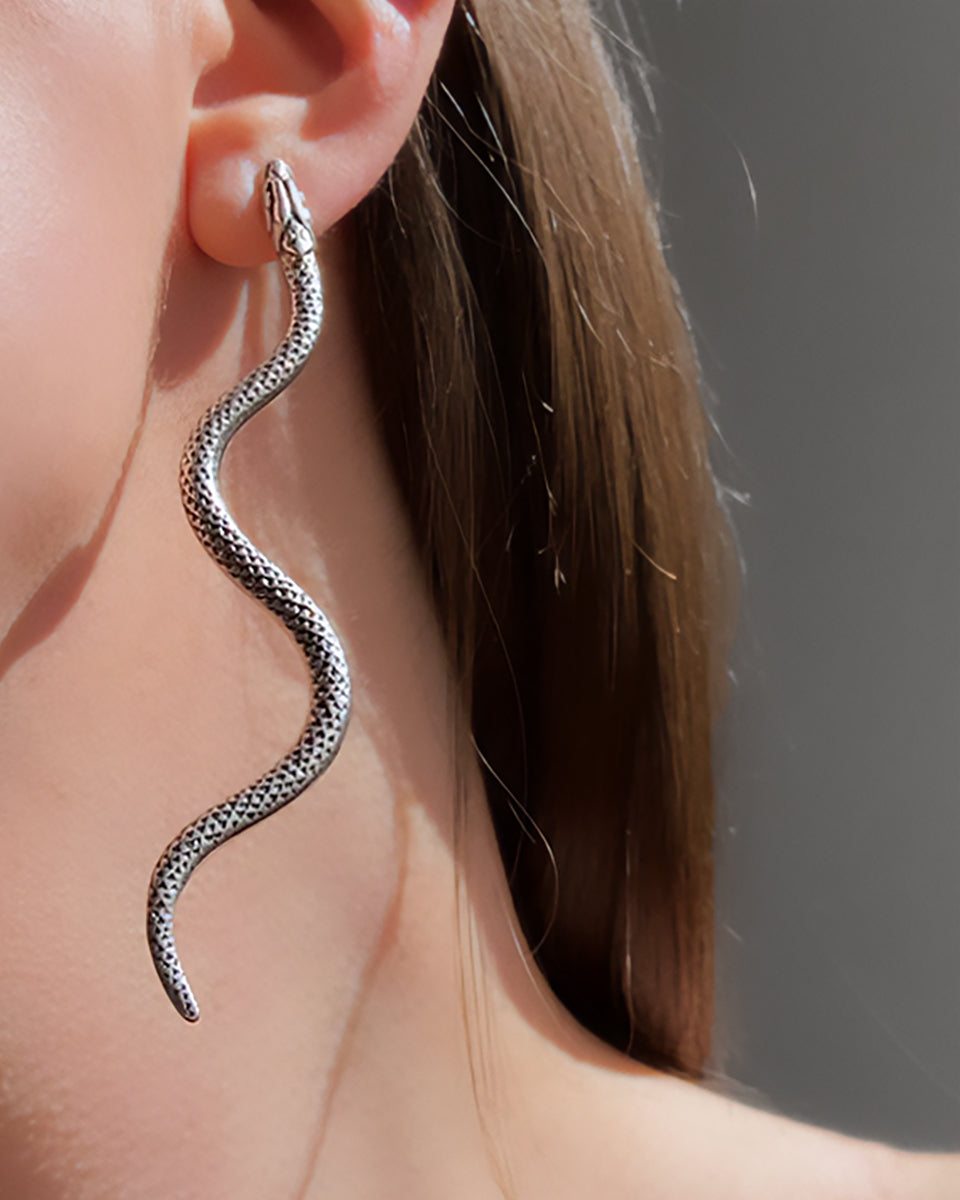 SNAKE EARRINGS