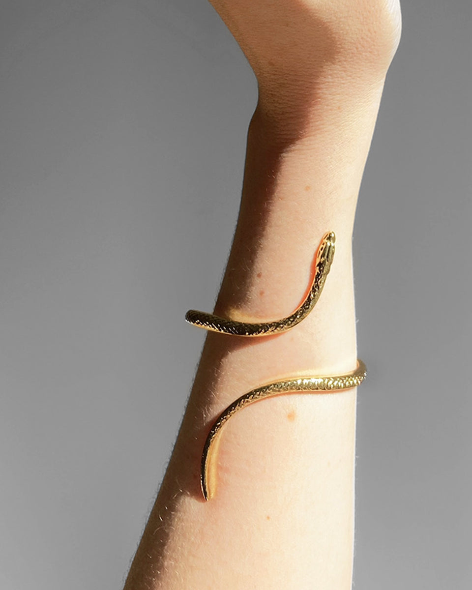 SNAKE WRAPPED BRACELET