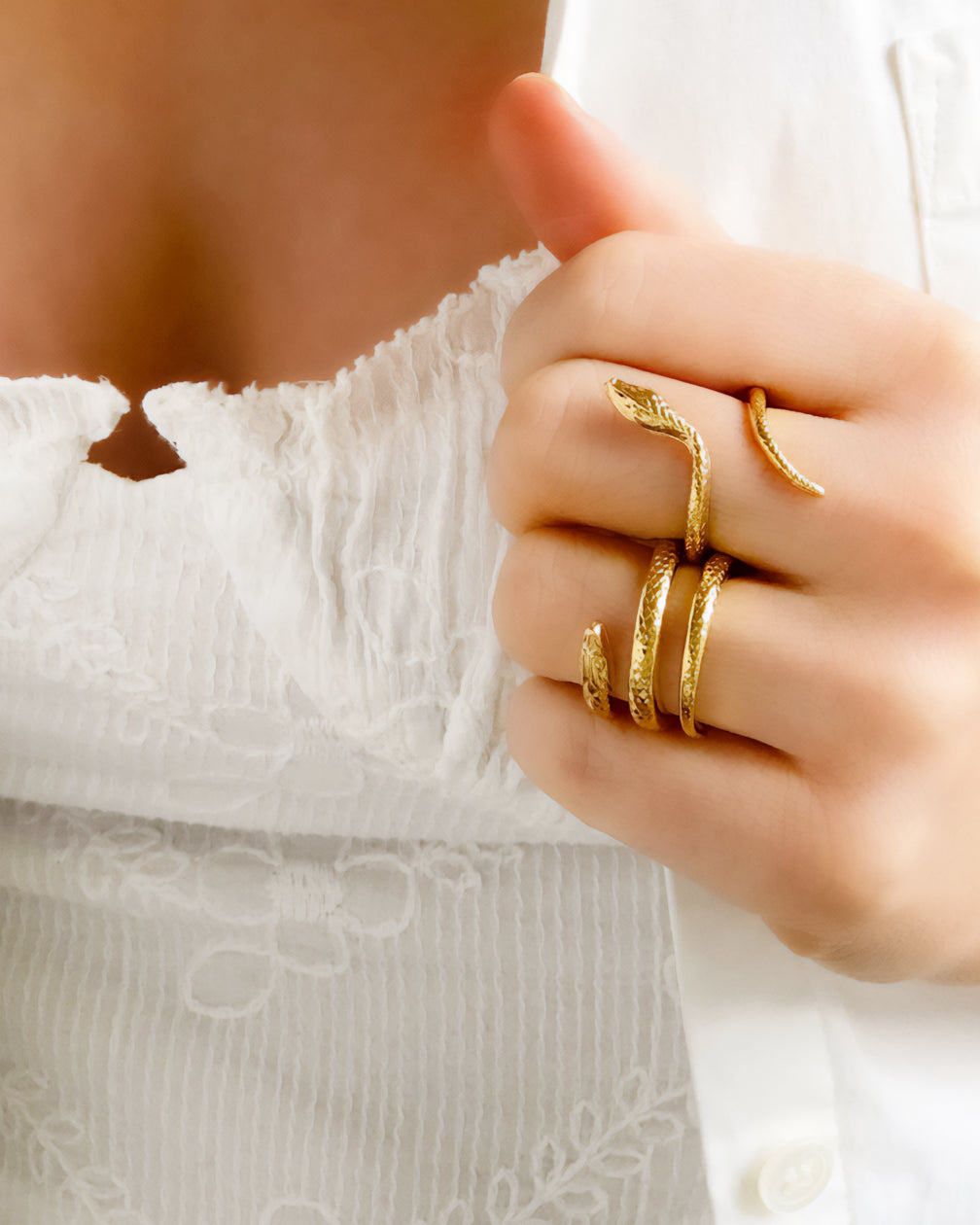 BAGUE SNAKE
