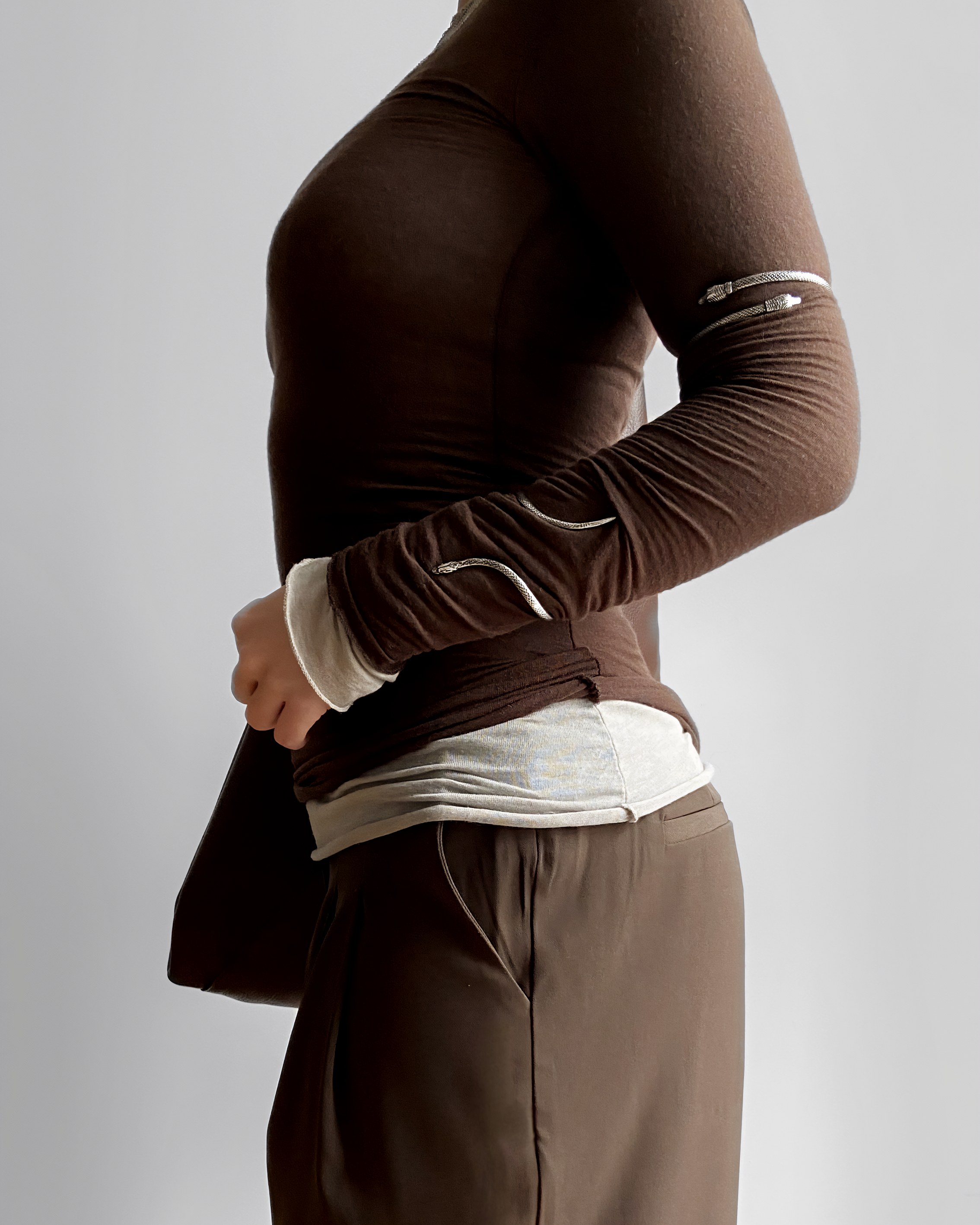 SECOND SKIN ROUND NECK TOP