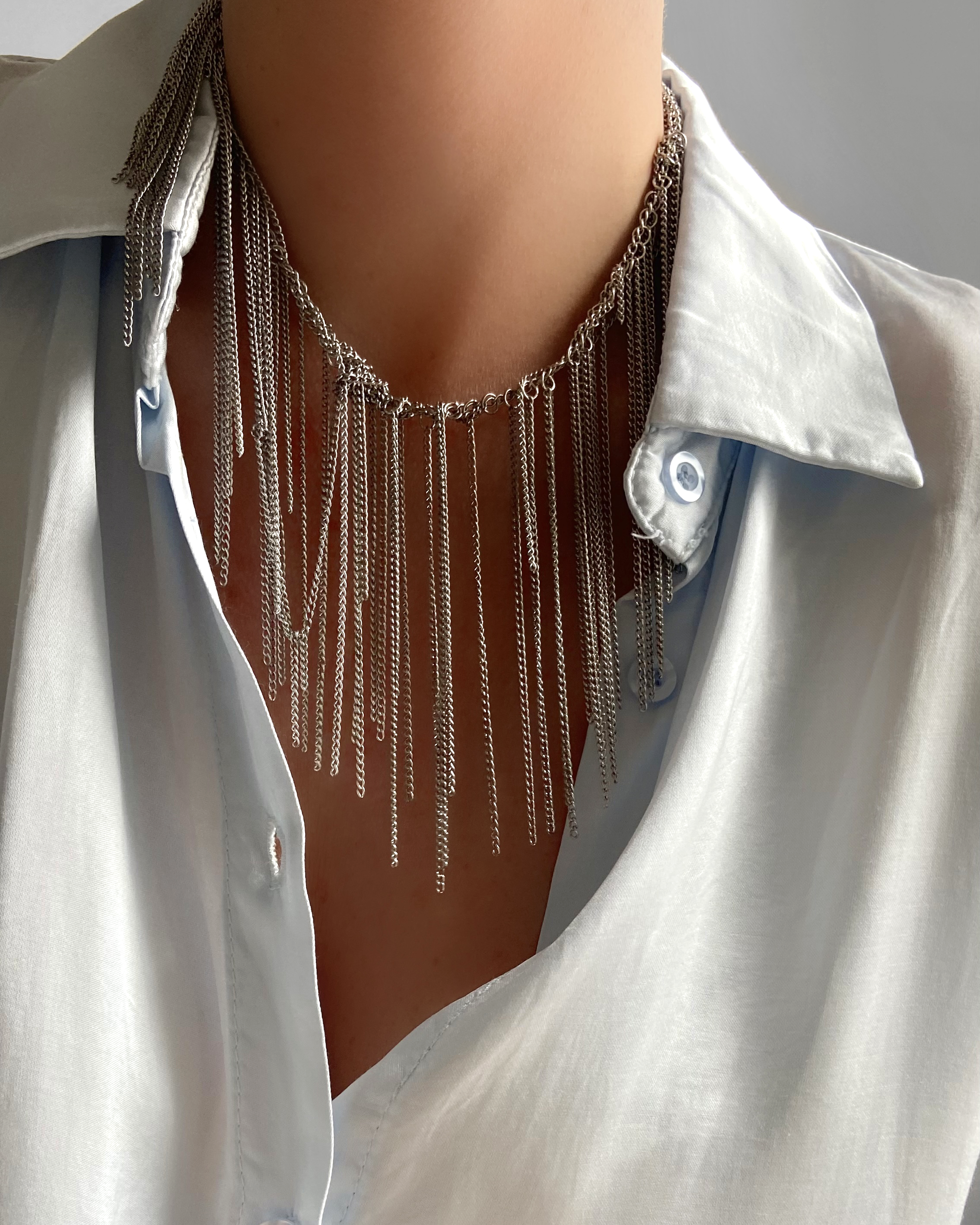 FRINGE NECKLACE