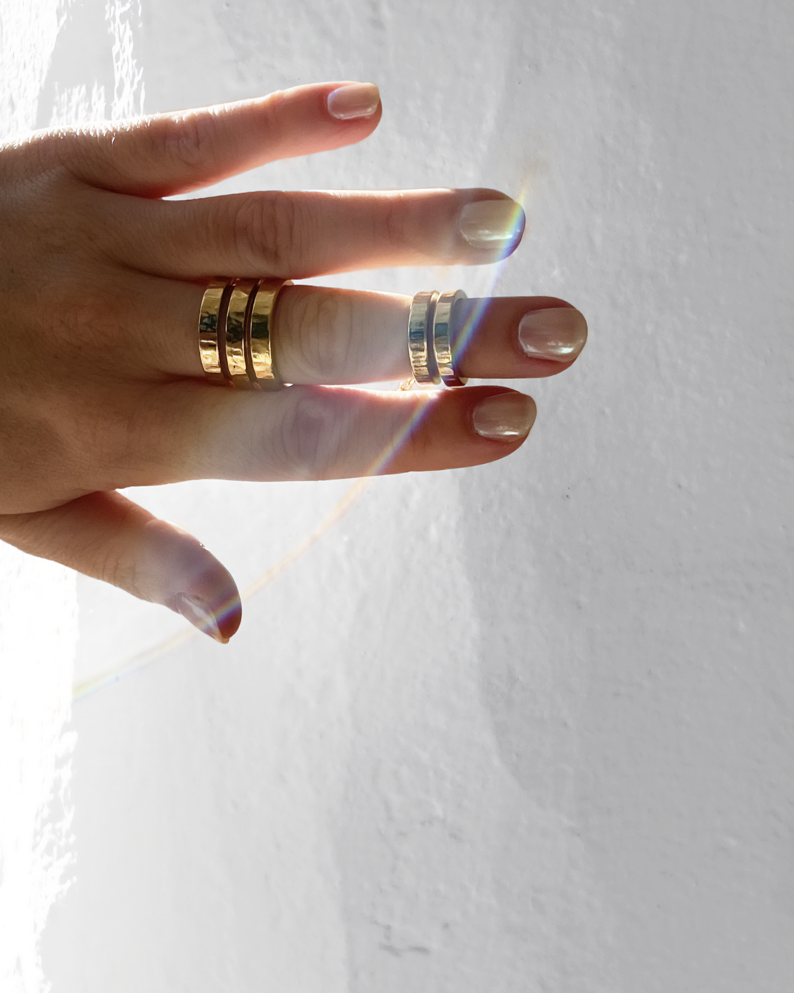 BAGUE ARTICULÉE CISELÉE