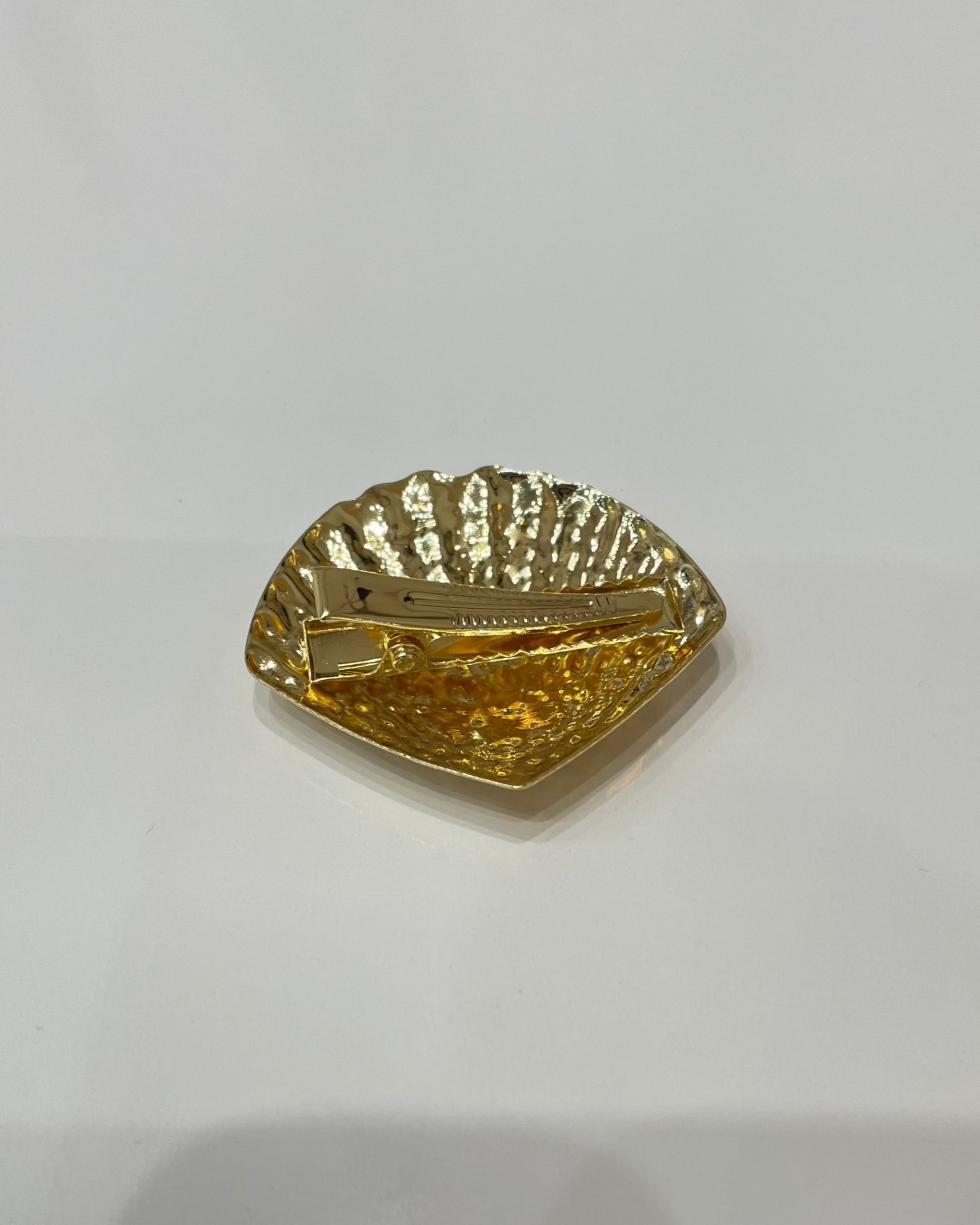 BARRETTE METAL COQUILLE