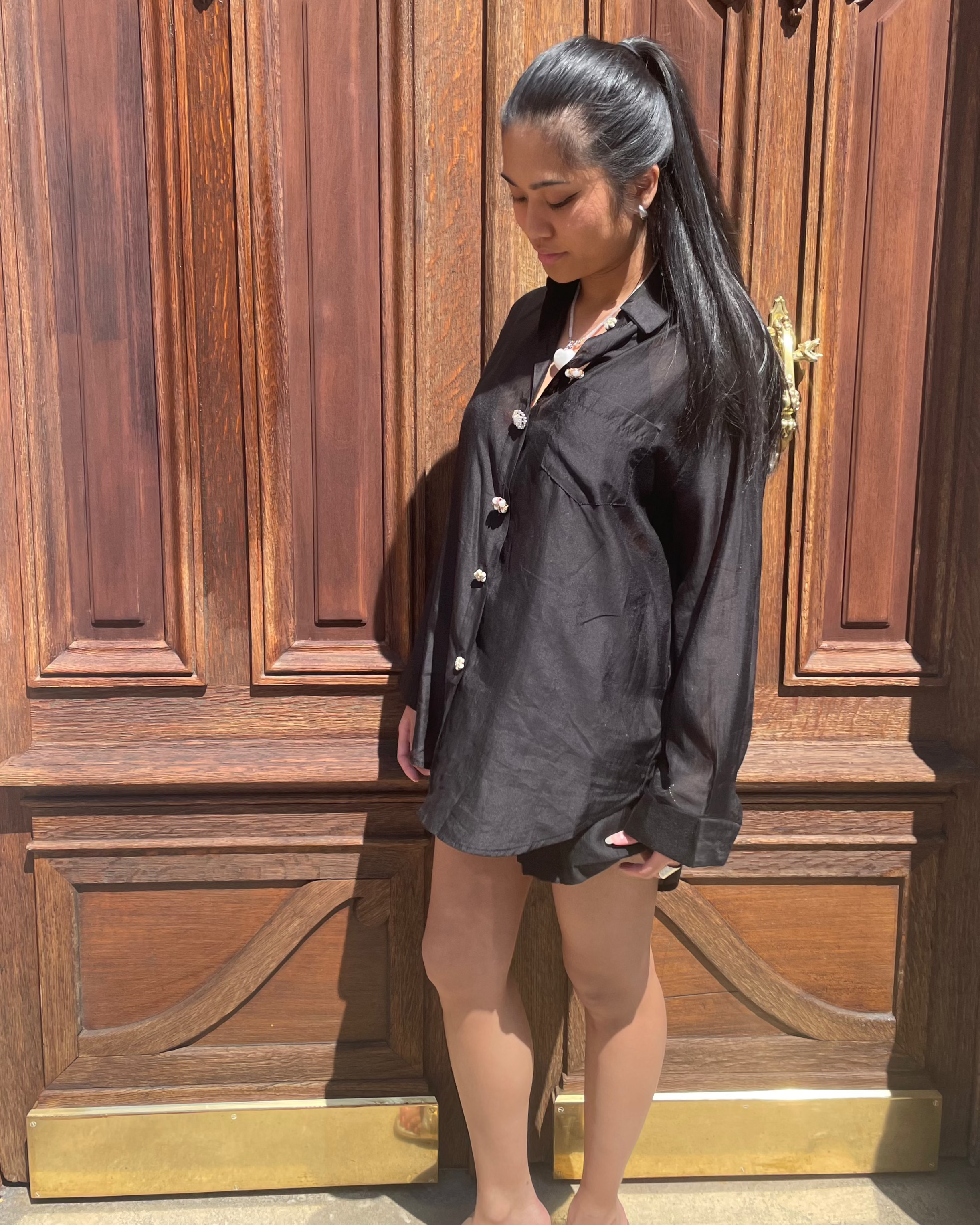 CHEMISE PERLE