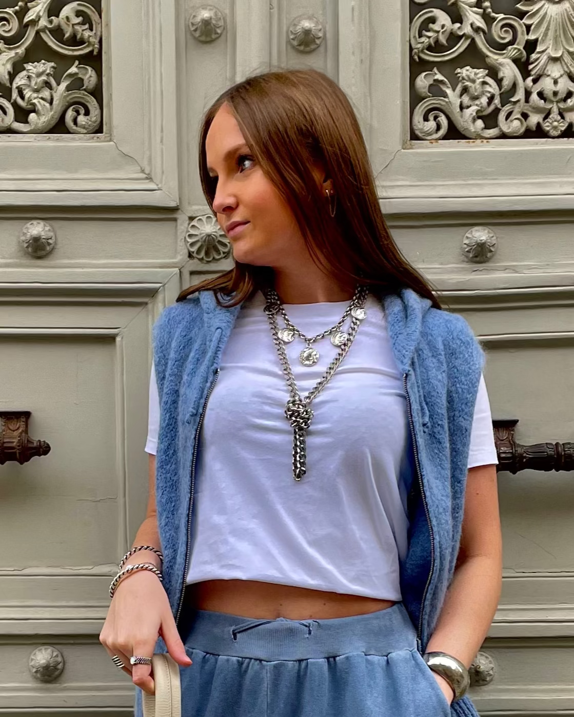 COLLIER 5 MÉDAILLES