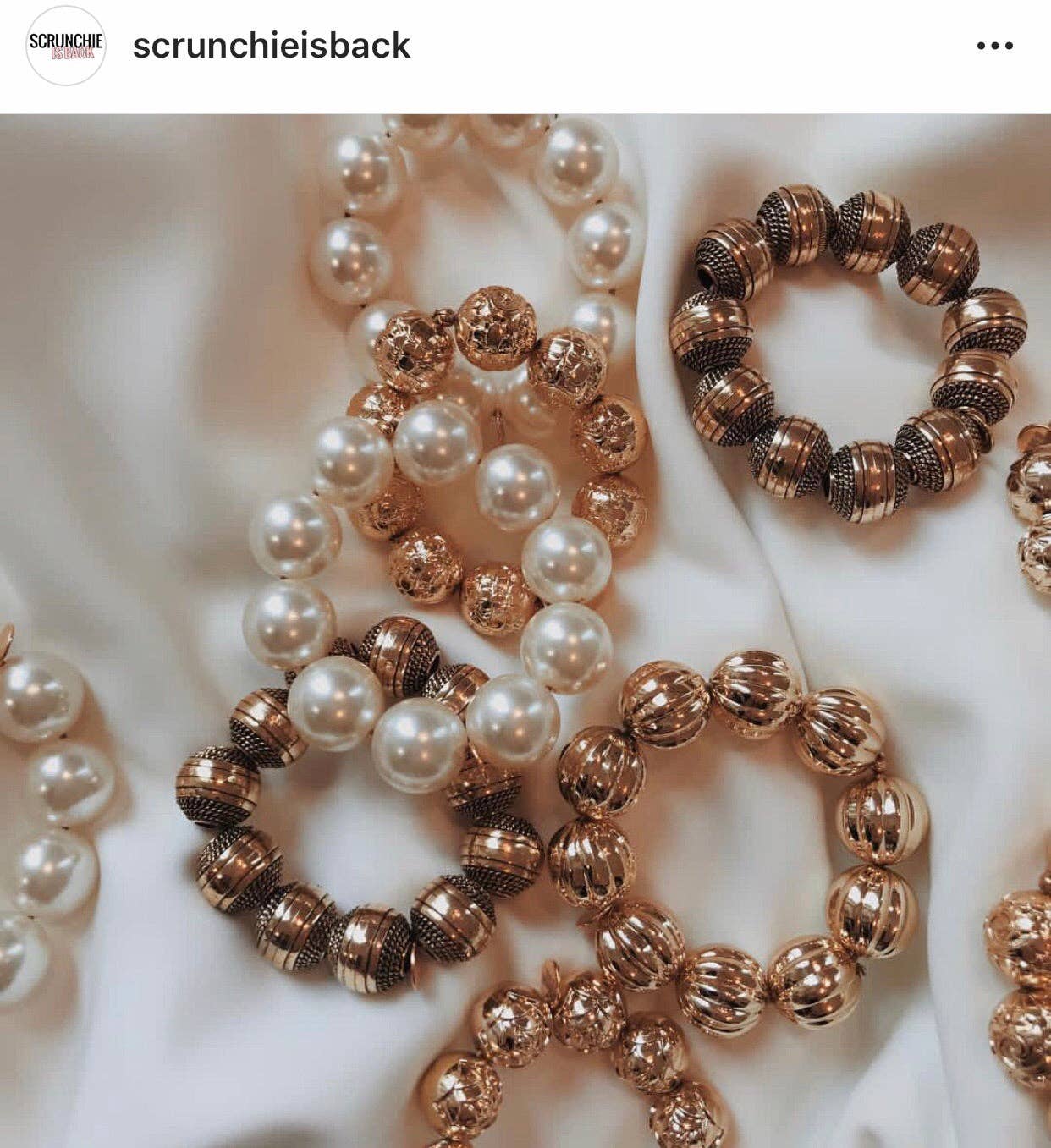 CHOUCHOU PERLES XL