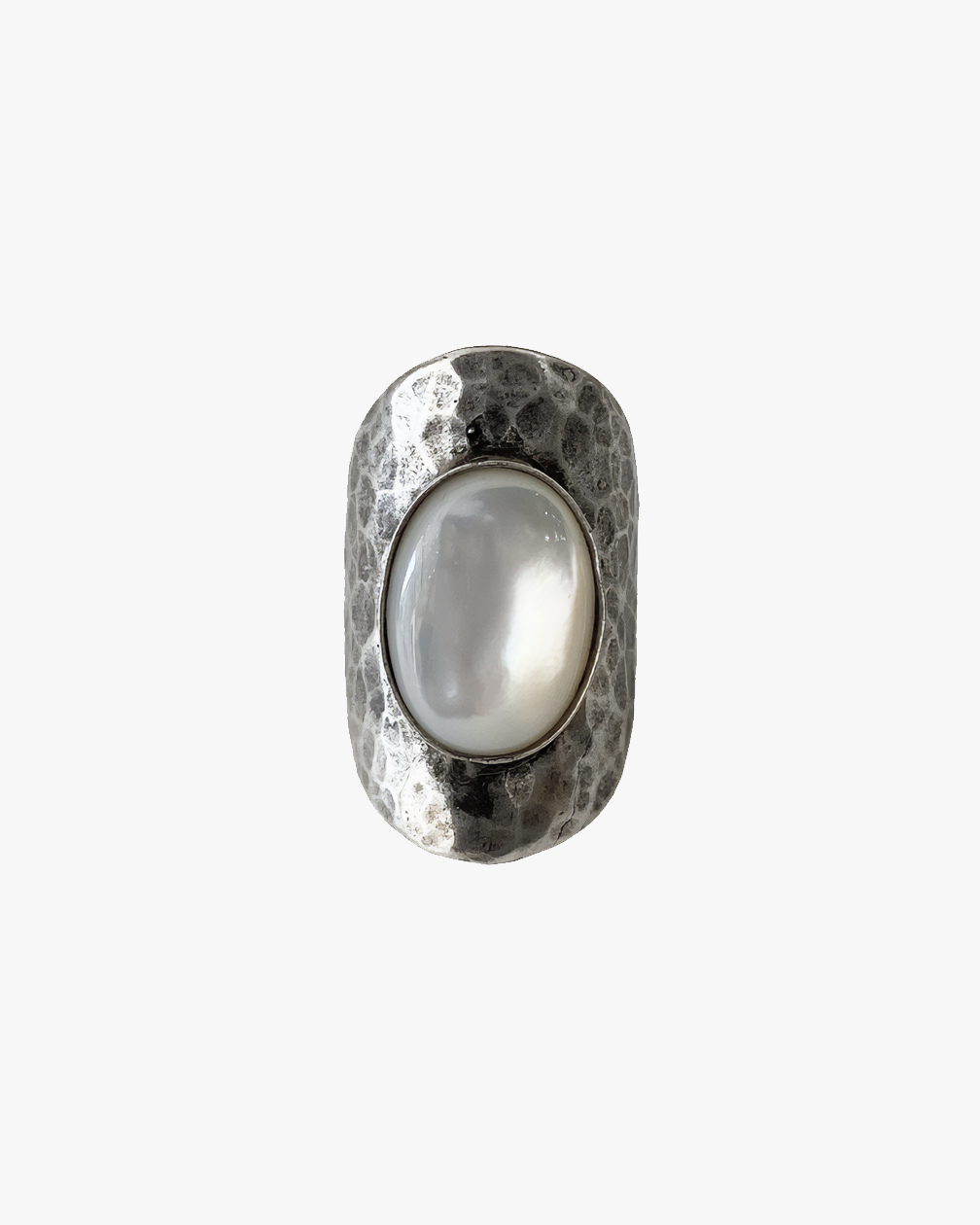 BAGUE METAL STONE