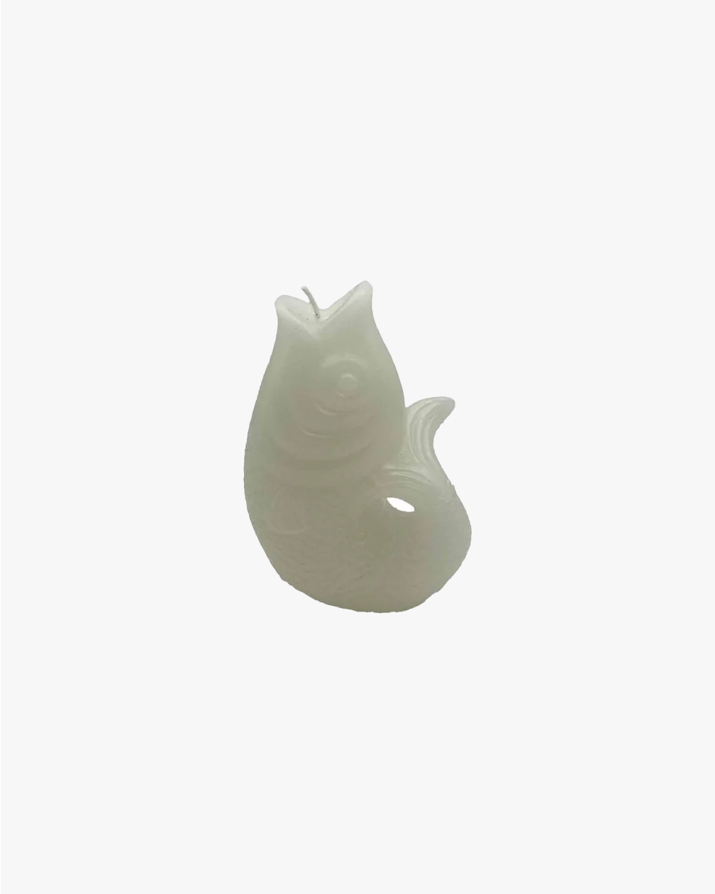 BOUGIE POISSON PM BLANC