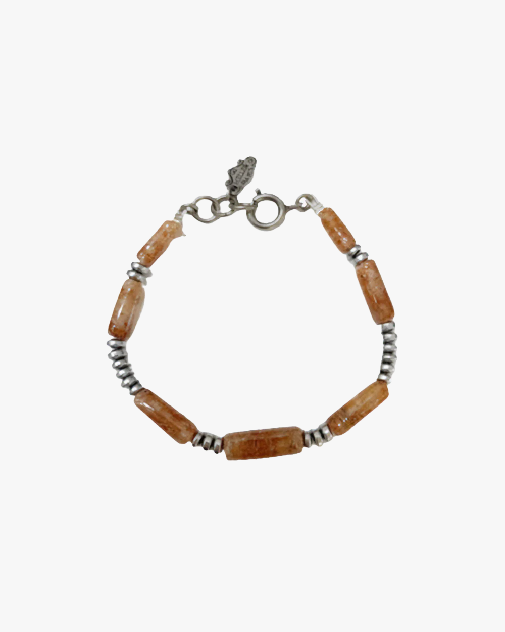 BRACELET HEMATITE CORNALINE