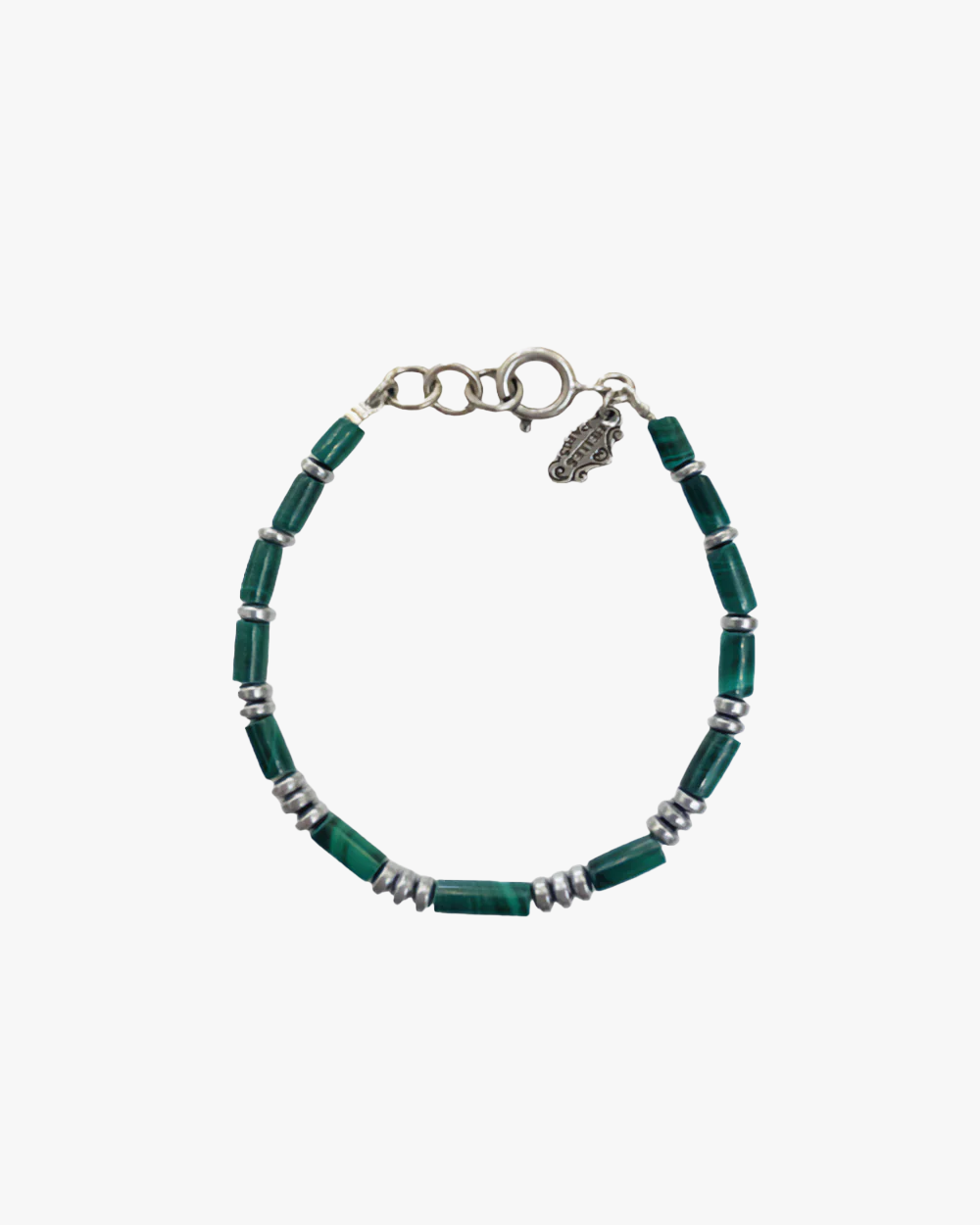 BRACELET MALACHITE - HEMATITE