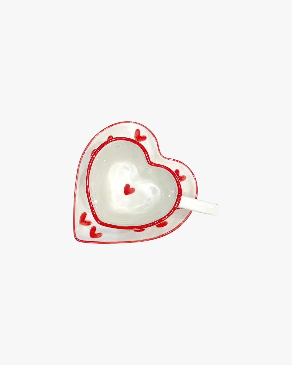 TASSE COEUR ROUGE