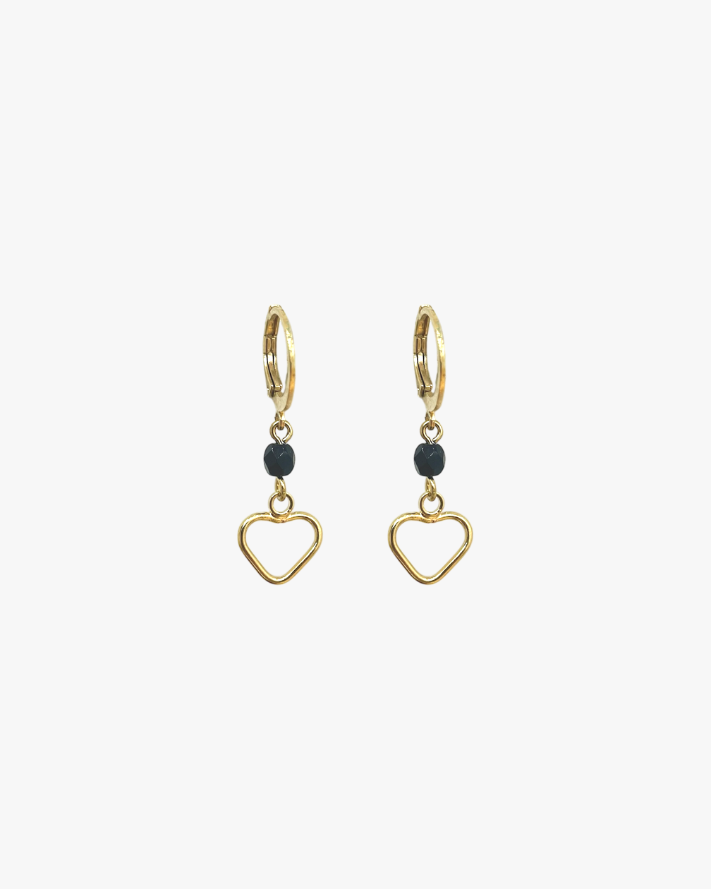 BOUCLES COEUR PERLE